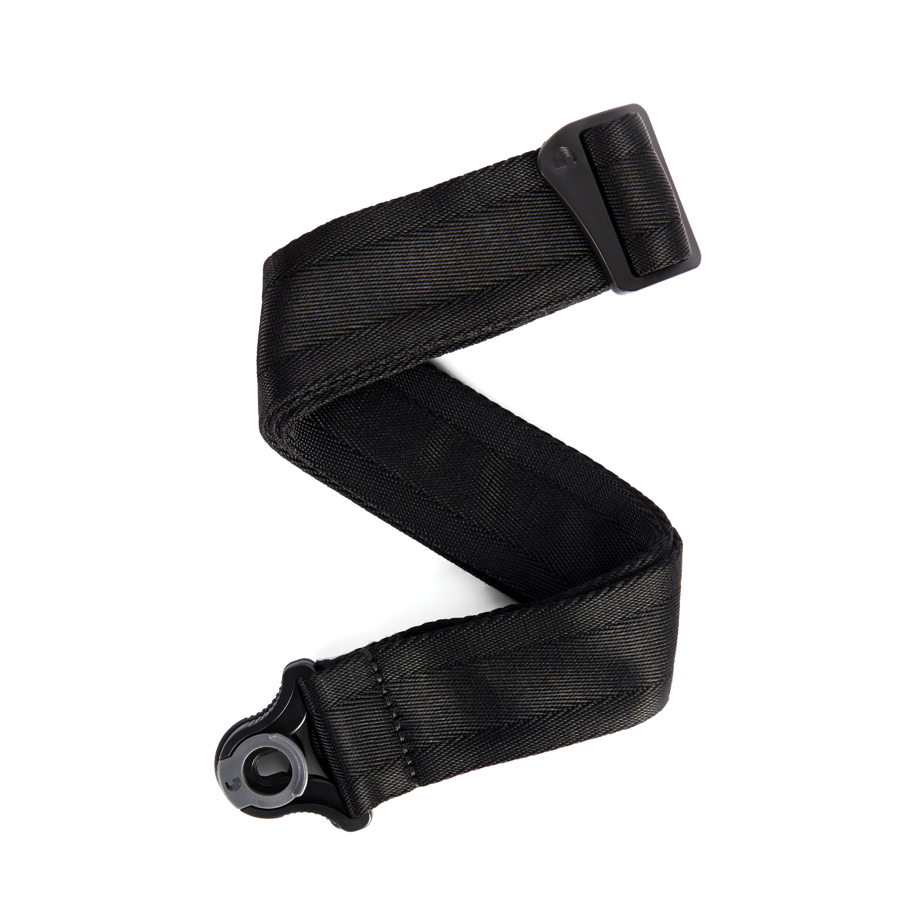 D’Addario Auto Lock Strap Black