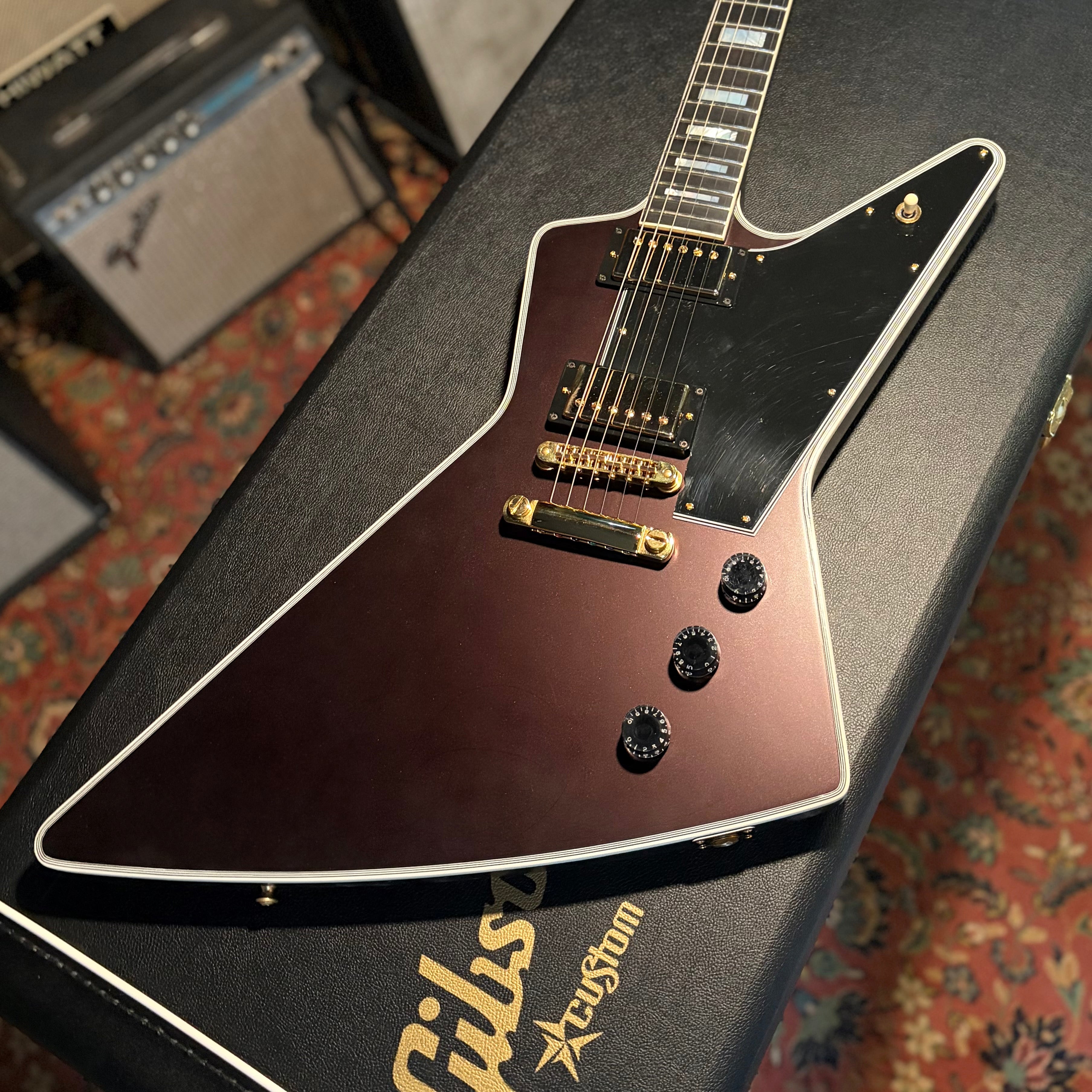 Gibson Mod™ Collection Explorer Custom - Black Cherry Satin