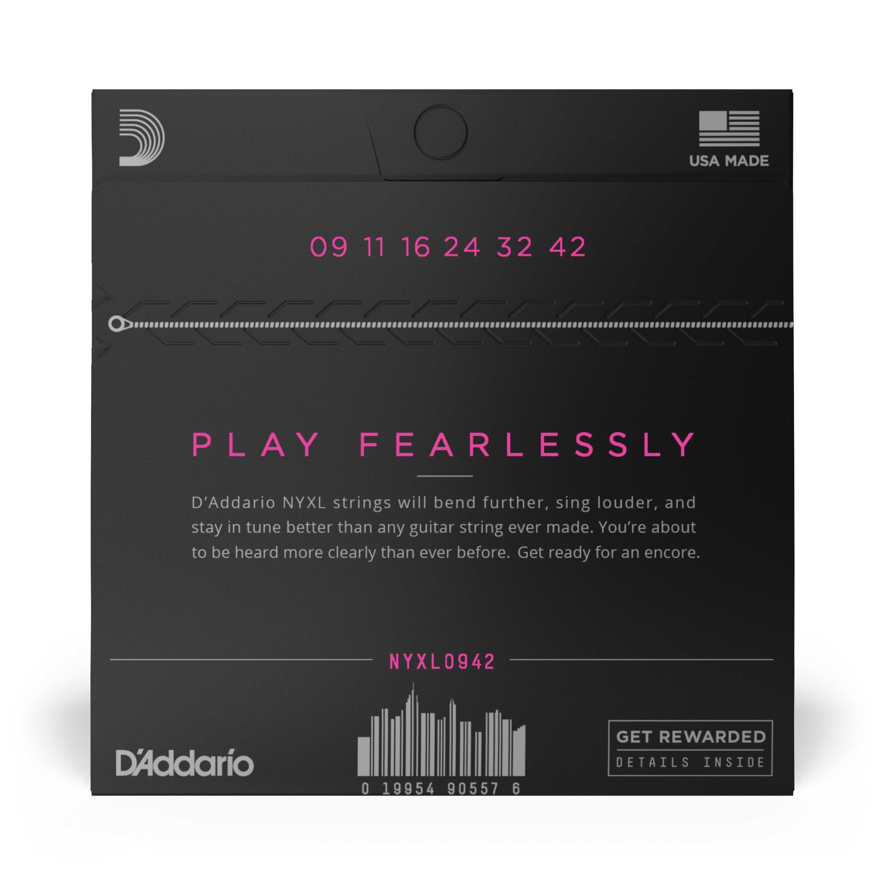 D'addario NYXL0942 Nickel Wound Electric Guitar Strings, Super Light, 9-42