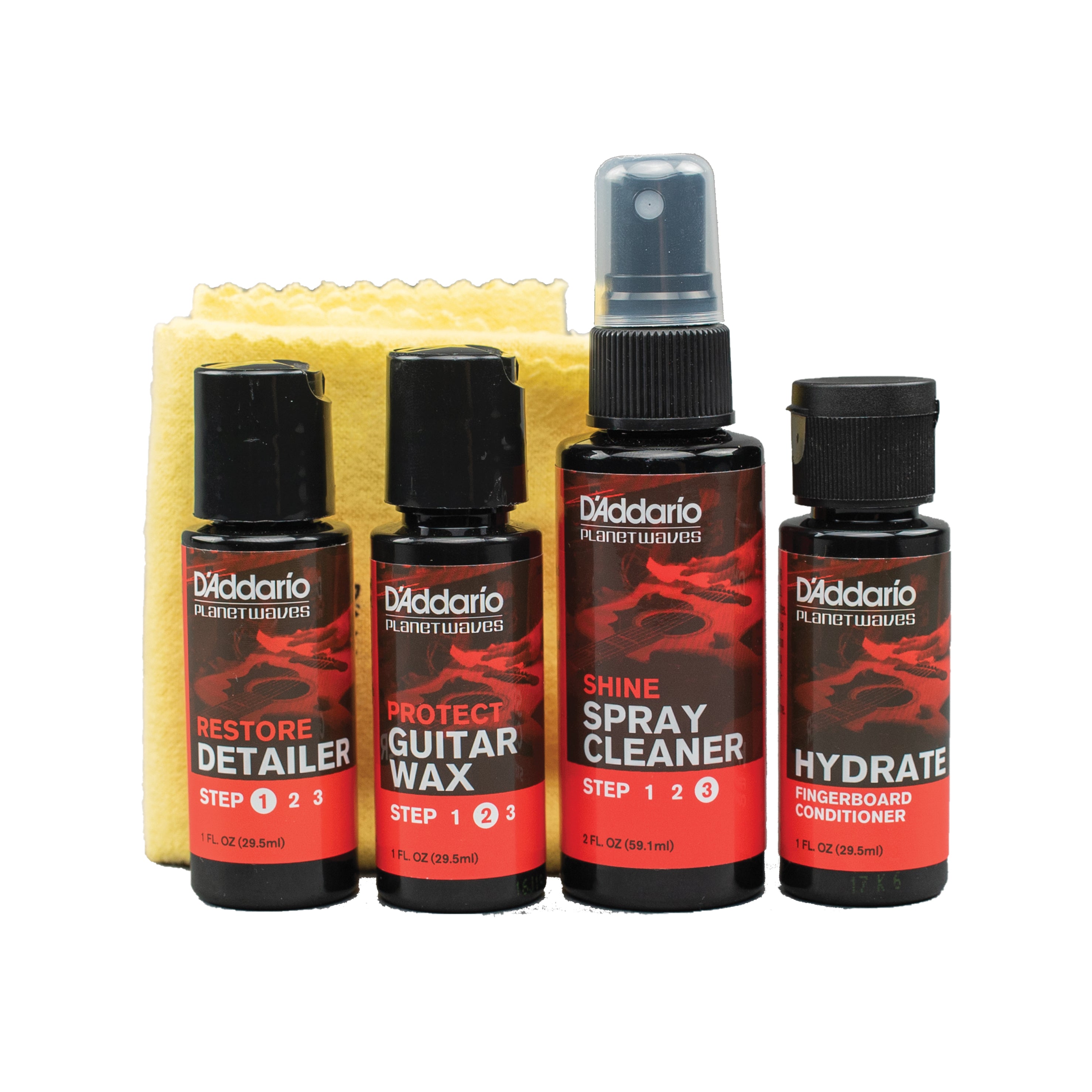 Kit d'entretien essentiel pour instrument D'Addario