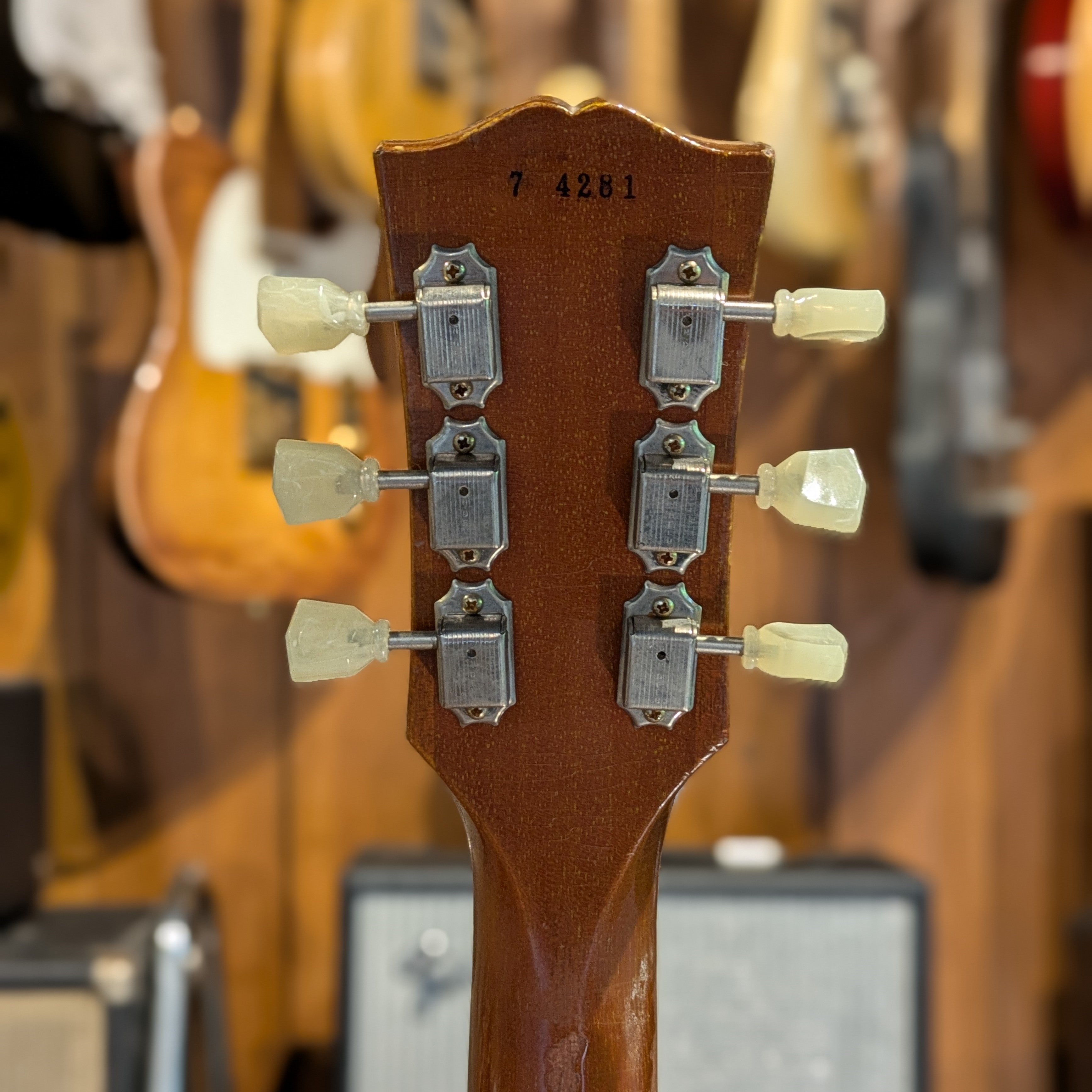 Gibson Les Paul 57 Custom Shop Bigsby - Goldtop