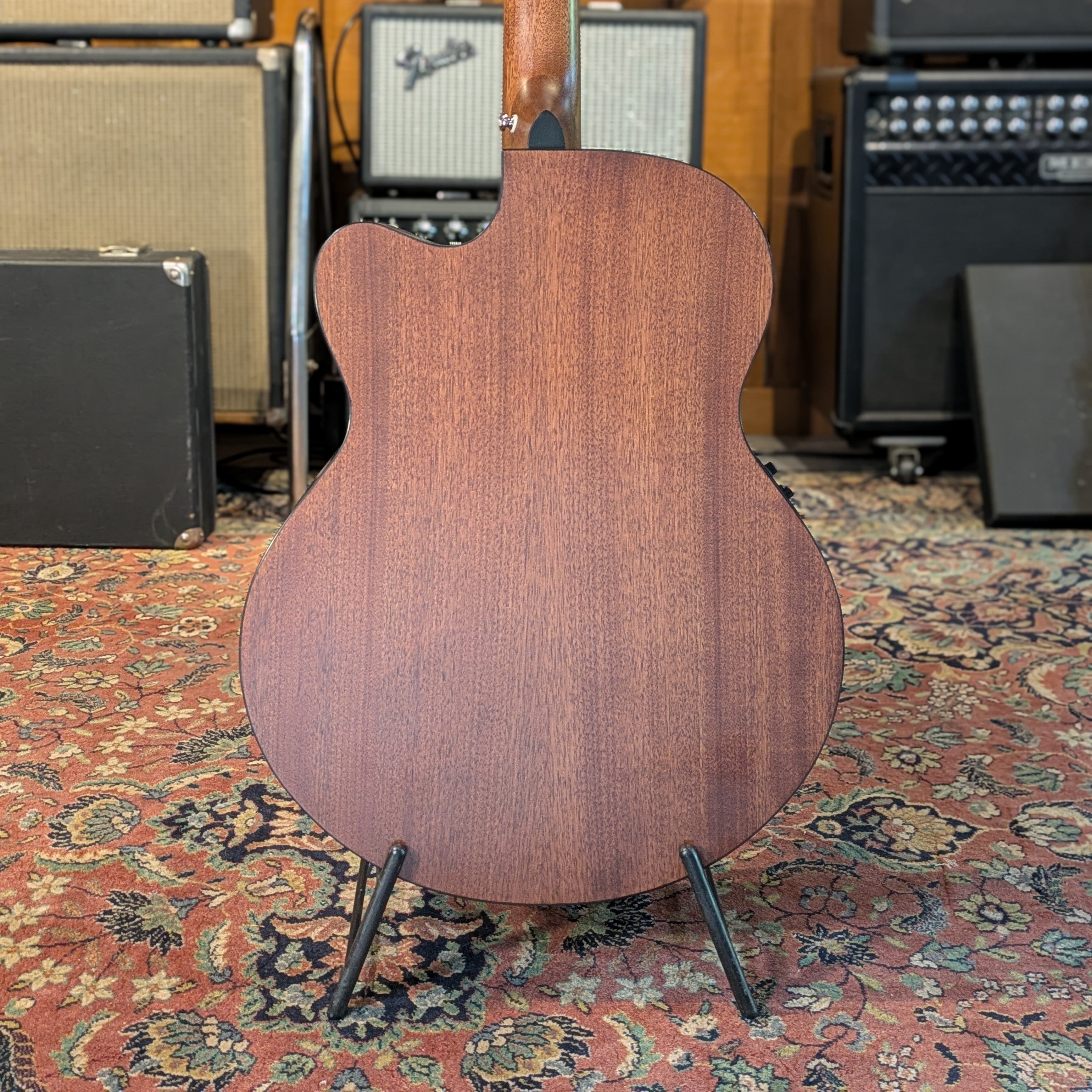 Cort SJB5F NS Acoustic 4-String Bass Cutaway with Electronics