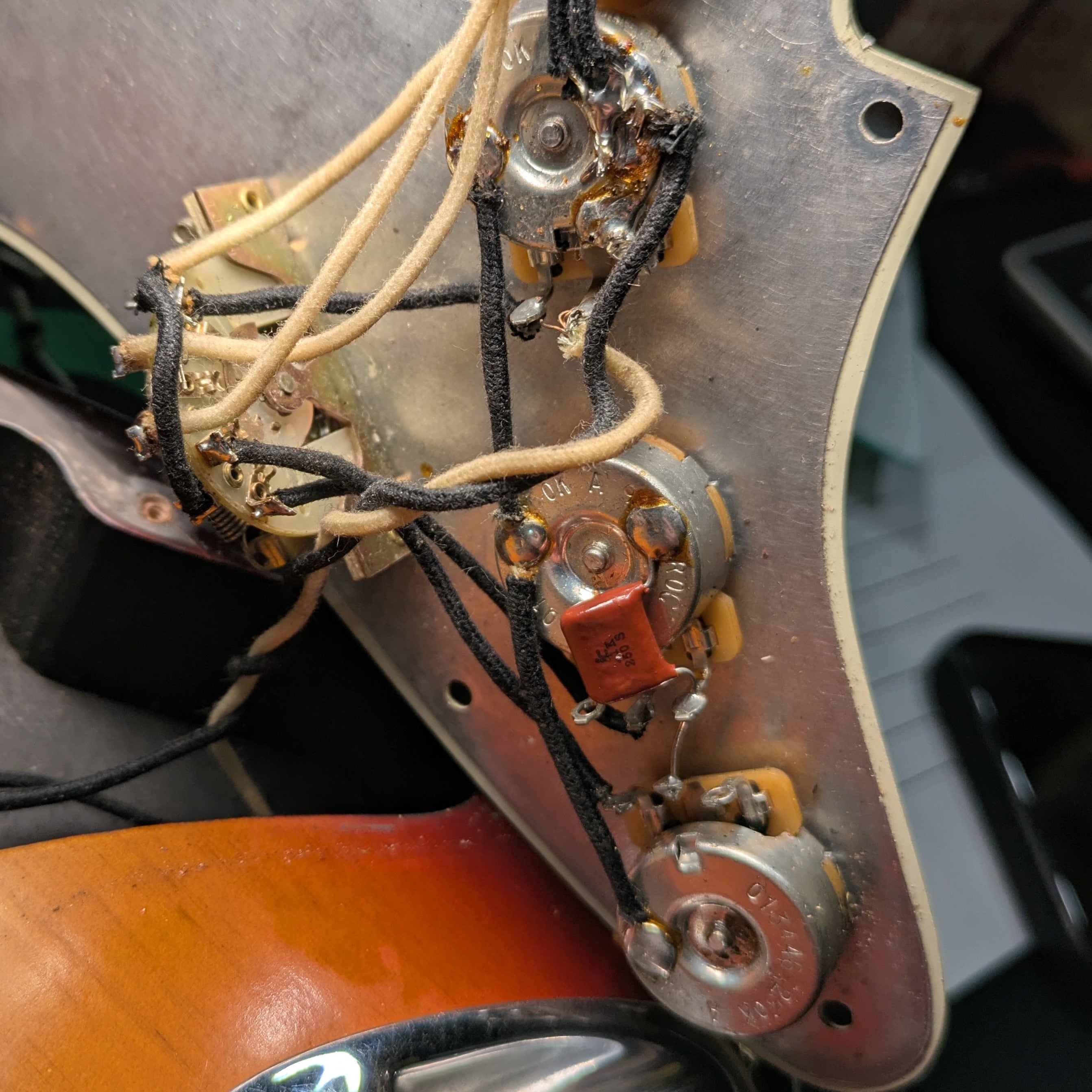 Fender Stratocaster John Cruz / Cunetto Custom Shop - 1998 - Sunburst relic