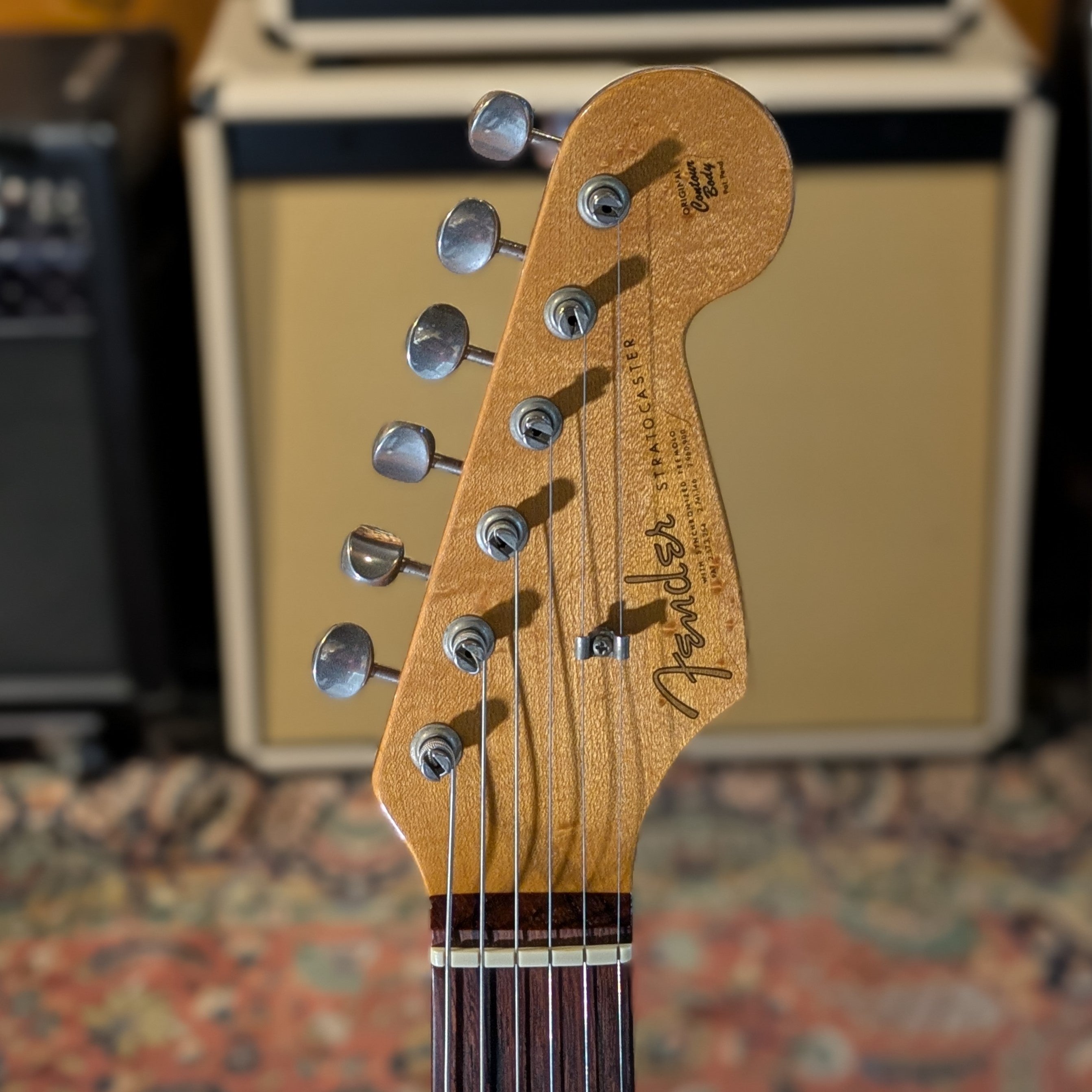 Fender Stratocaster John Cruz / Cunetto Custom Shop - 1998 - Sunburst relic