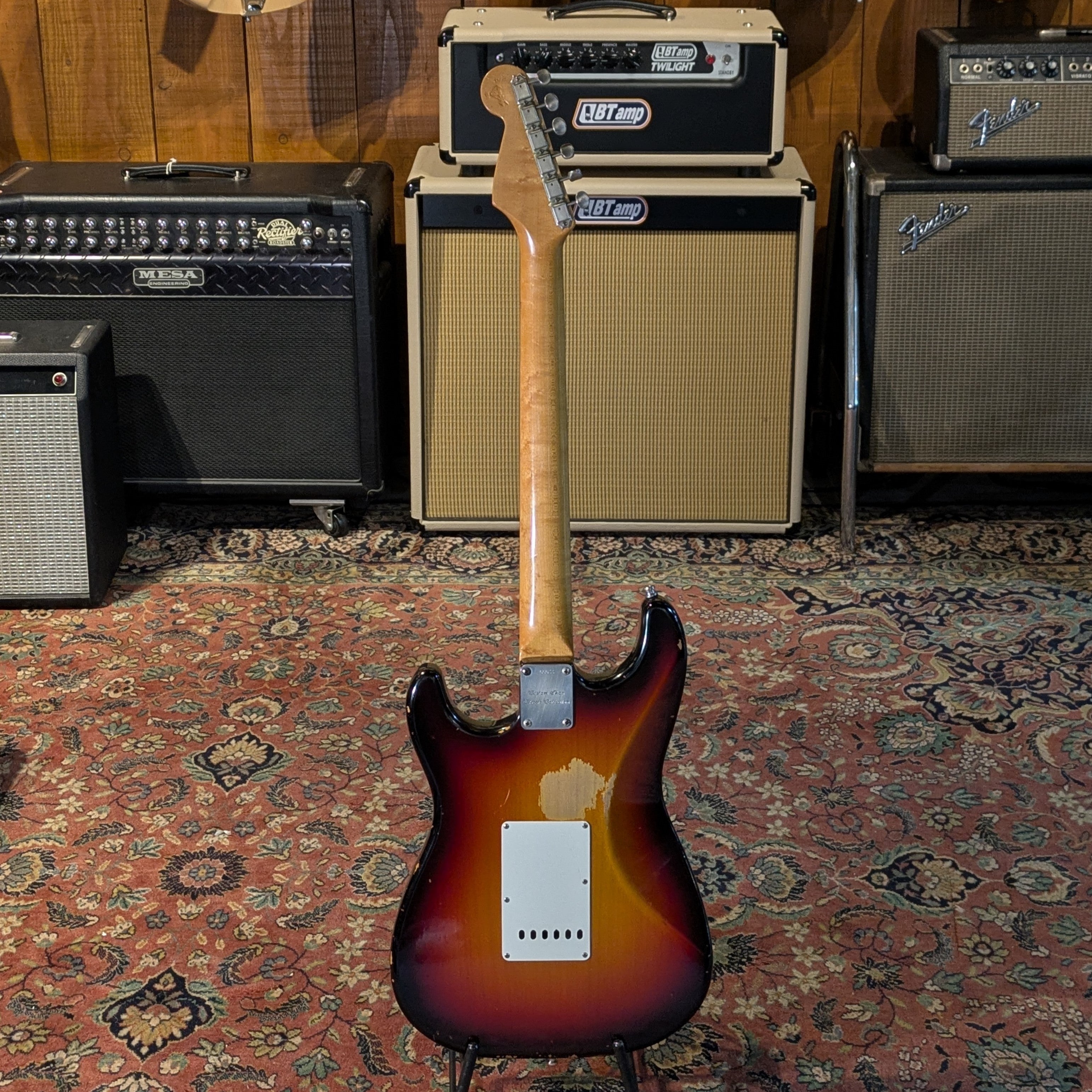 Fender Stratocaster John Cruz / Cunetto Custom Shop - 1998 - Sunburst relic