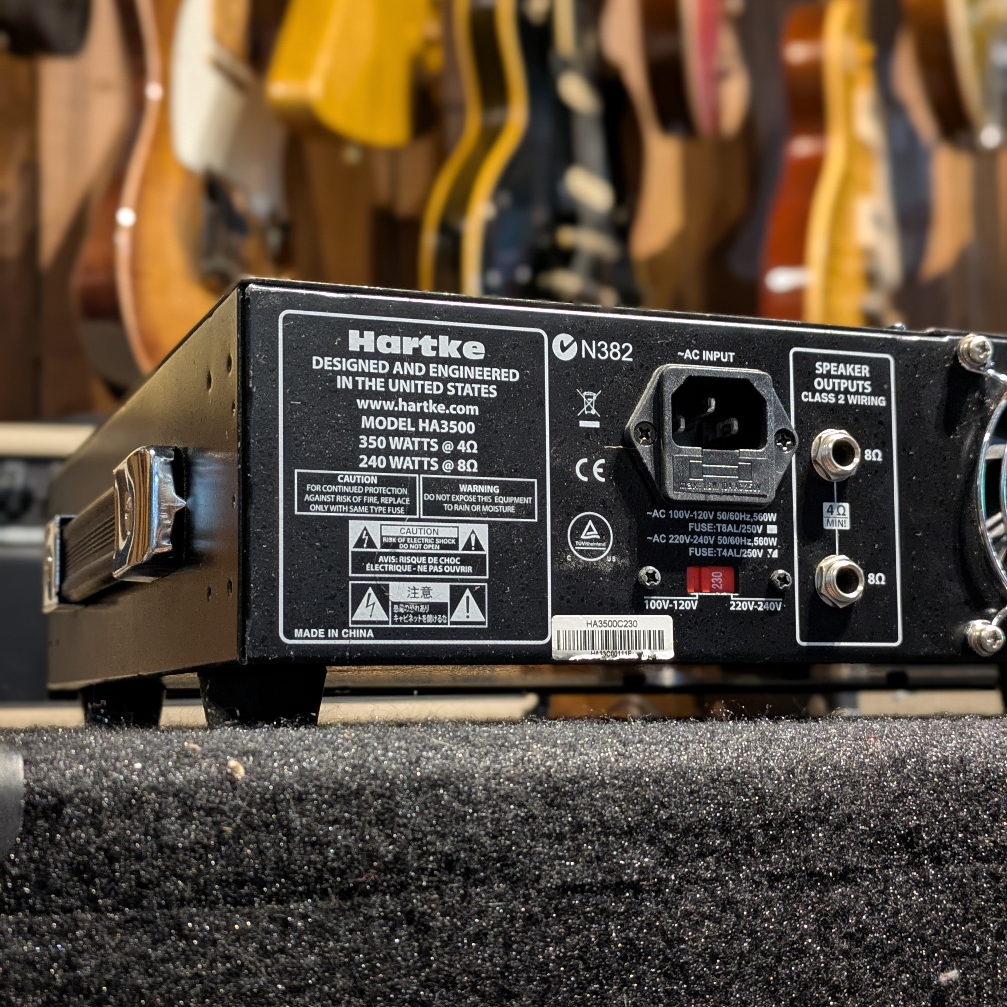 HARTKE MODEL 3500 Head 350W + CAB VX 410