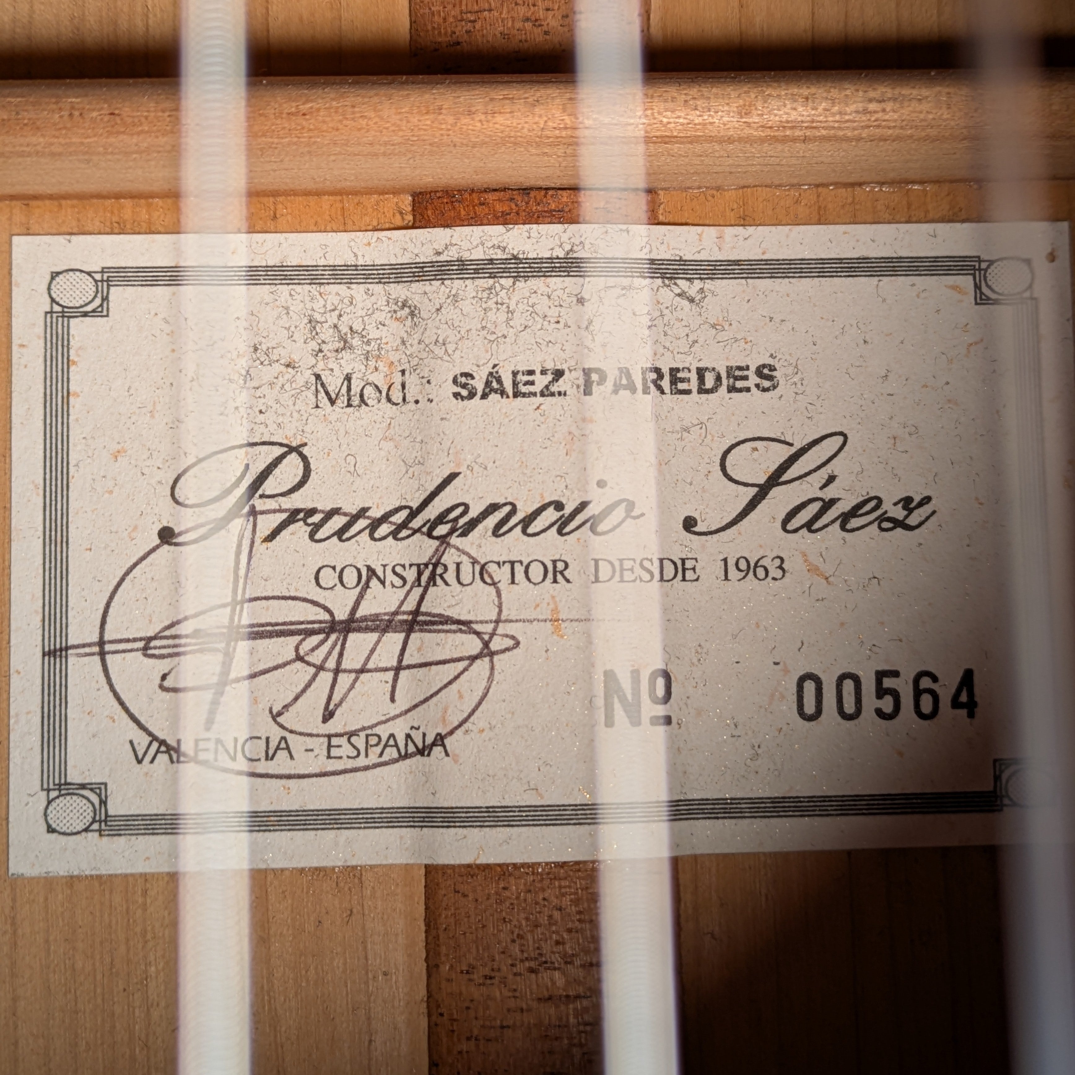 Prudencio Saez Mod - Saez Paredes