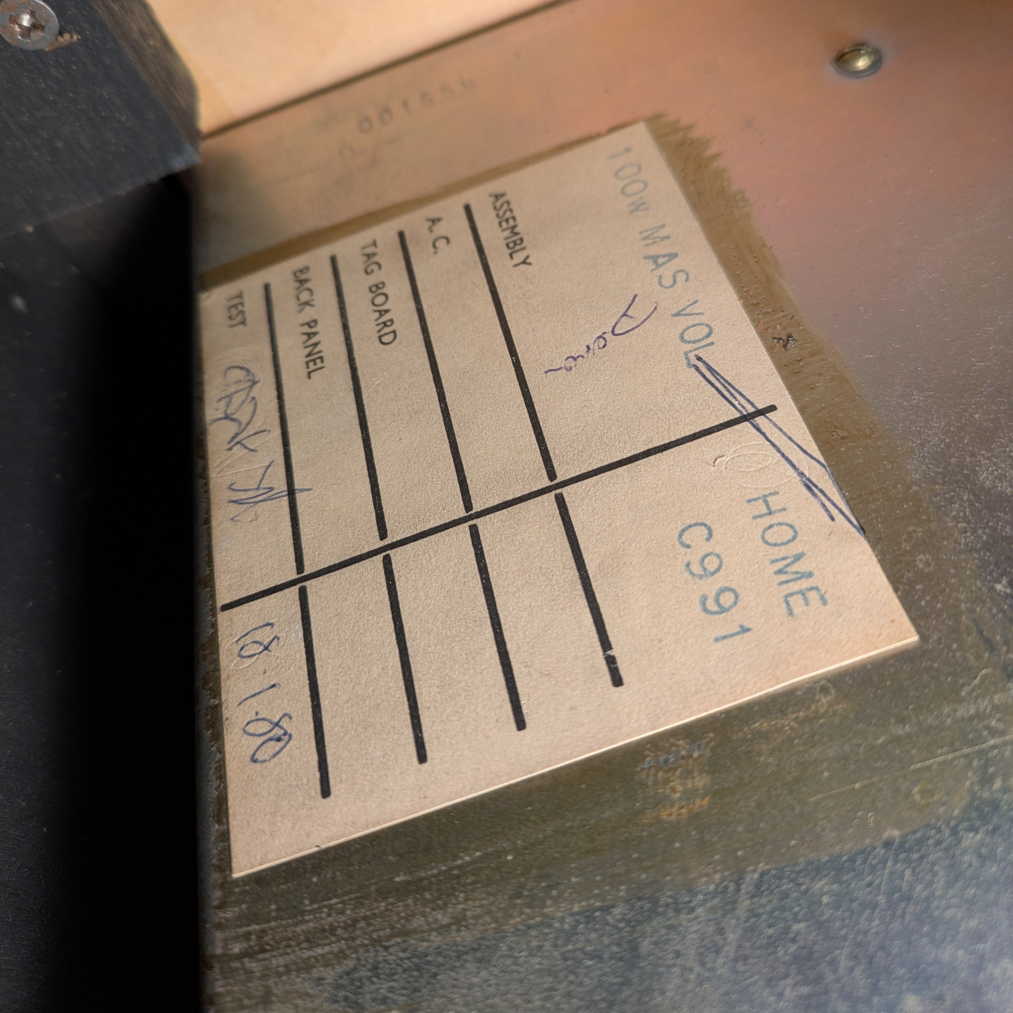 Marshall JMP 2203 Mk2 Master Model Lead 100-Watt Guitar Amp Head 1980 - Black + Cab 1960 Lead