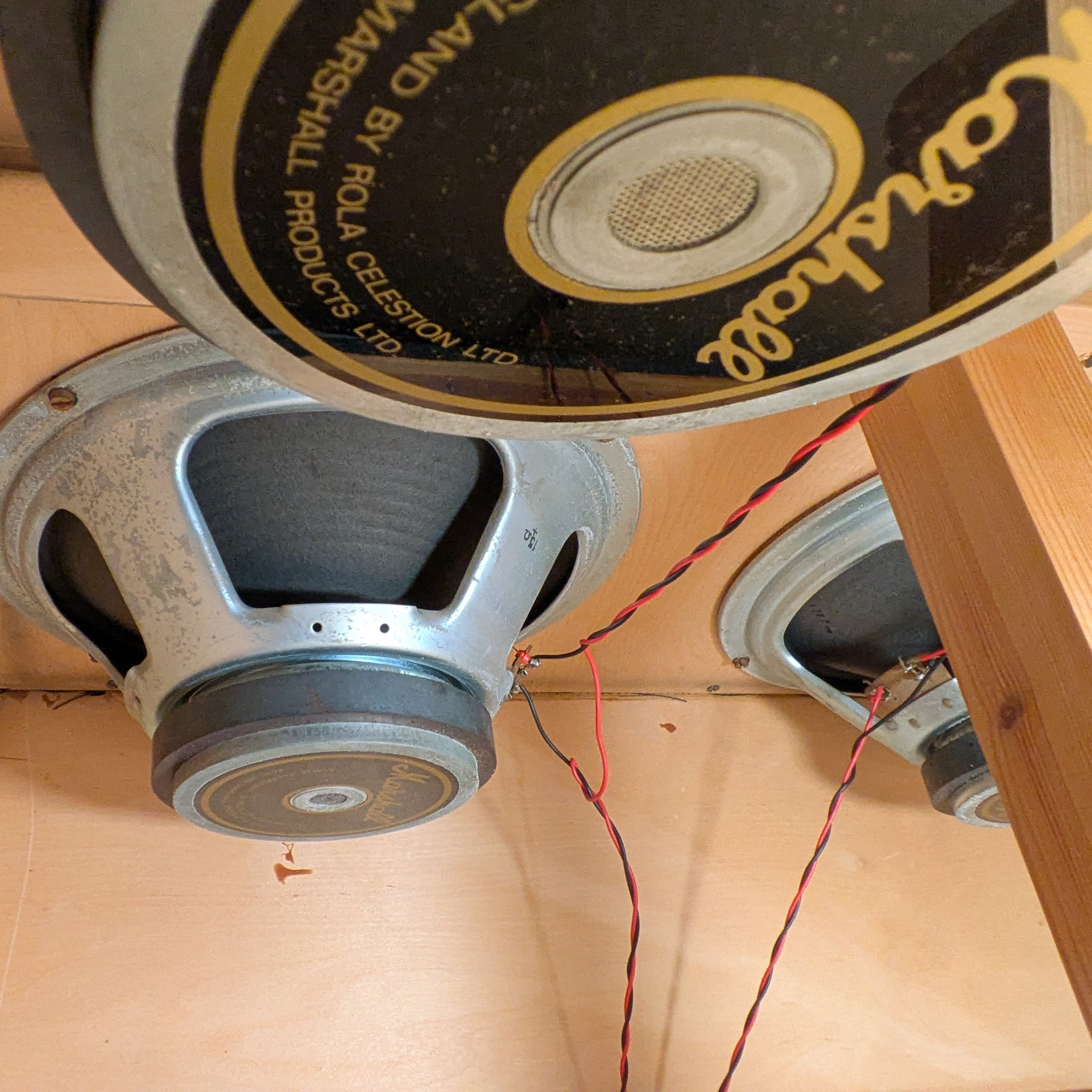 Marshall JMP 2203 Mk2 Master Model Lead 100-Watt Guitar Amp Head 1980 - Black + Cab 1960 Lead