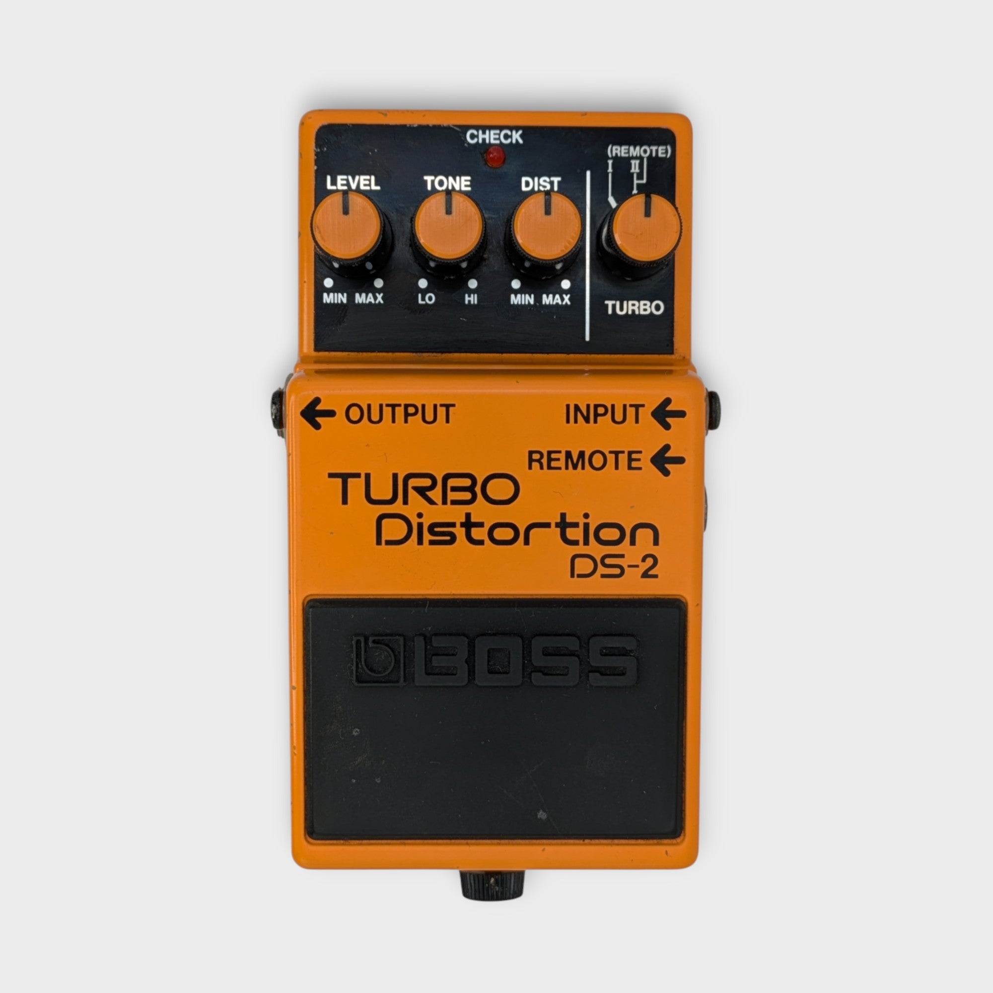 Boss DS-2 Turbo Distortion (Silver Label) - Orange