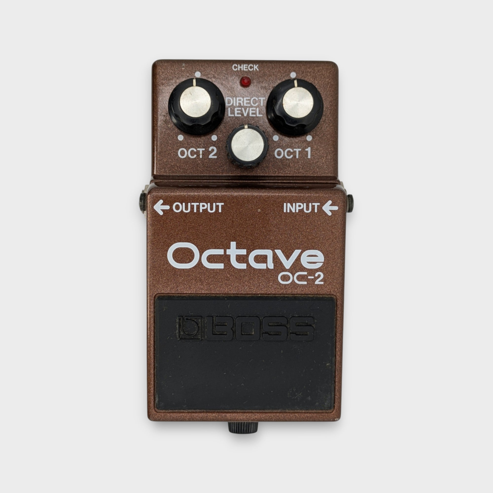 Boss OC-2 Octave (Black Label) 1986 - Brown