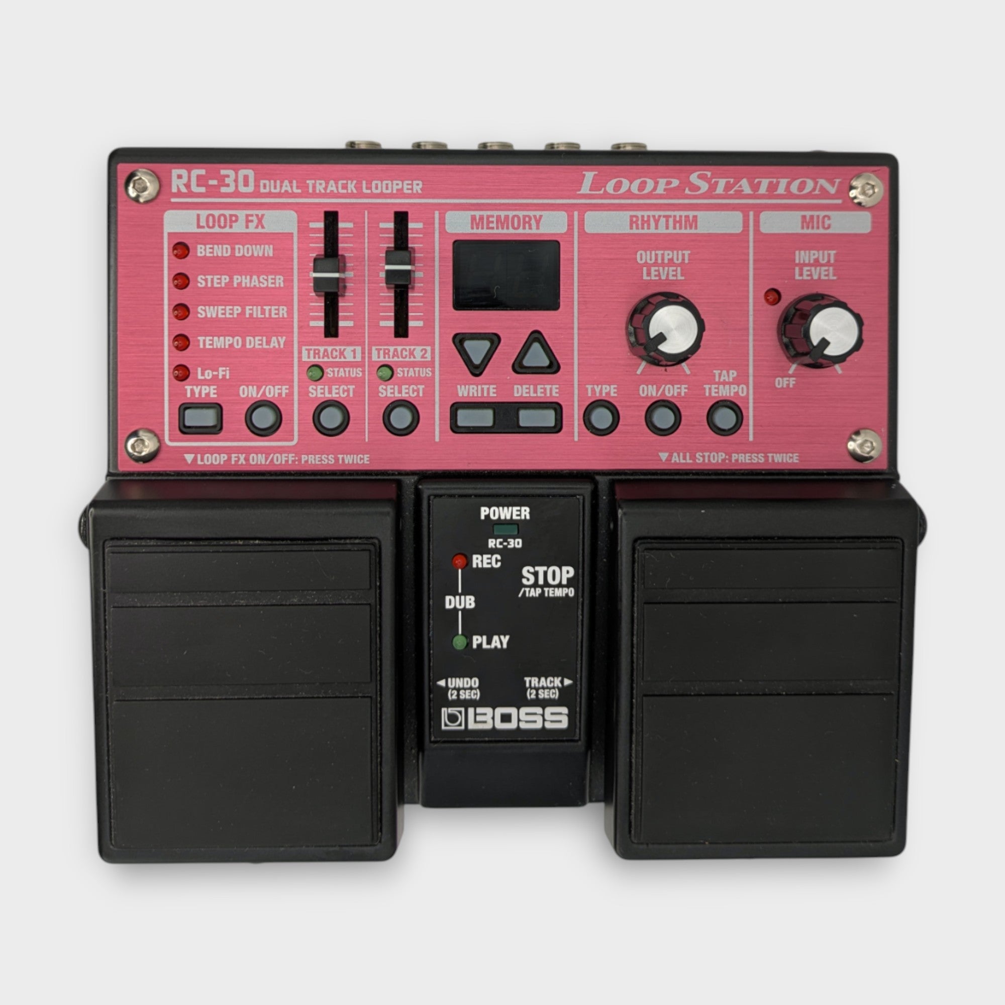 Boss RC-30 Loop Station 2011 - Present - Red