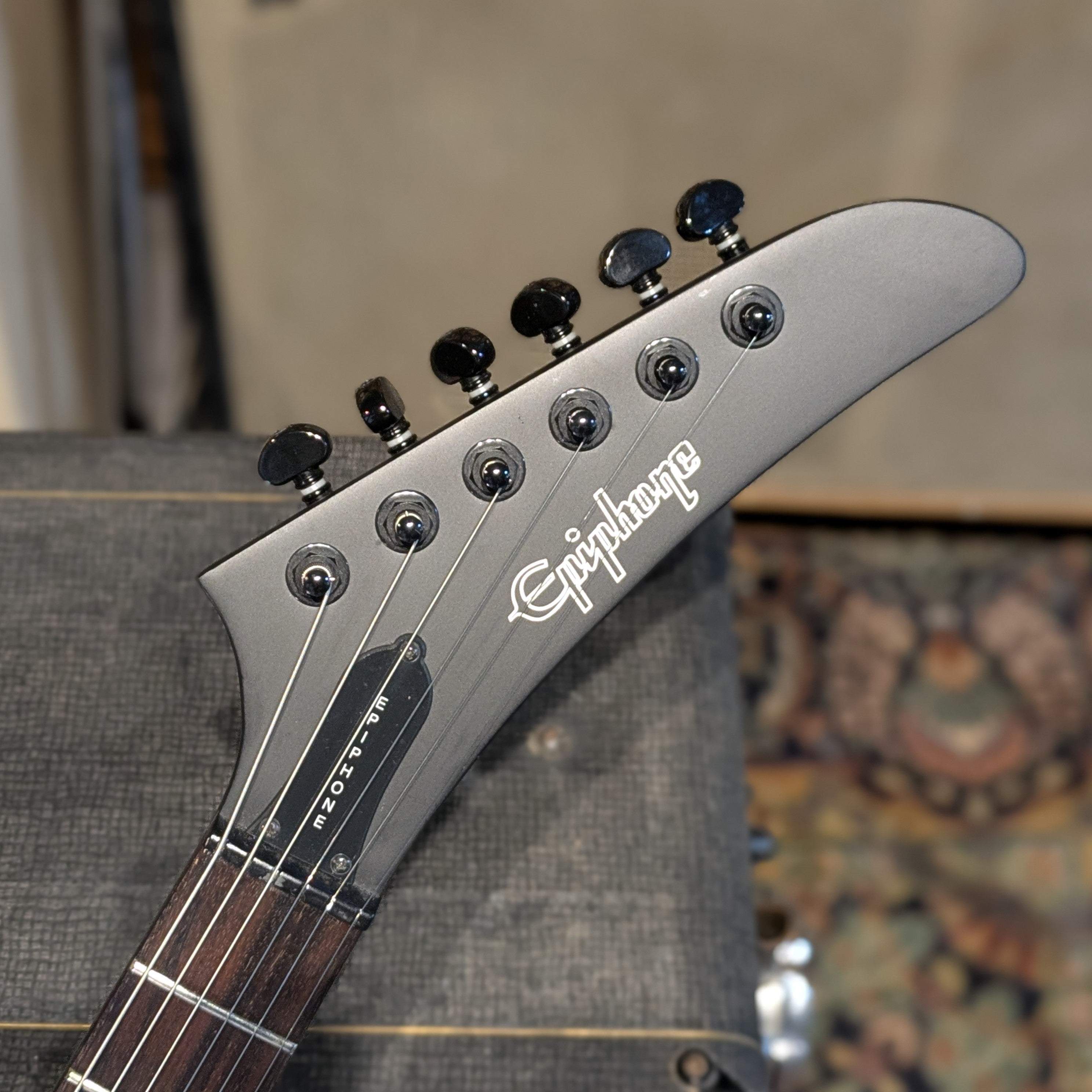 Epiphone '58 Goth Explorer 2002 - 2019 - Pitch Black