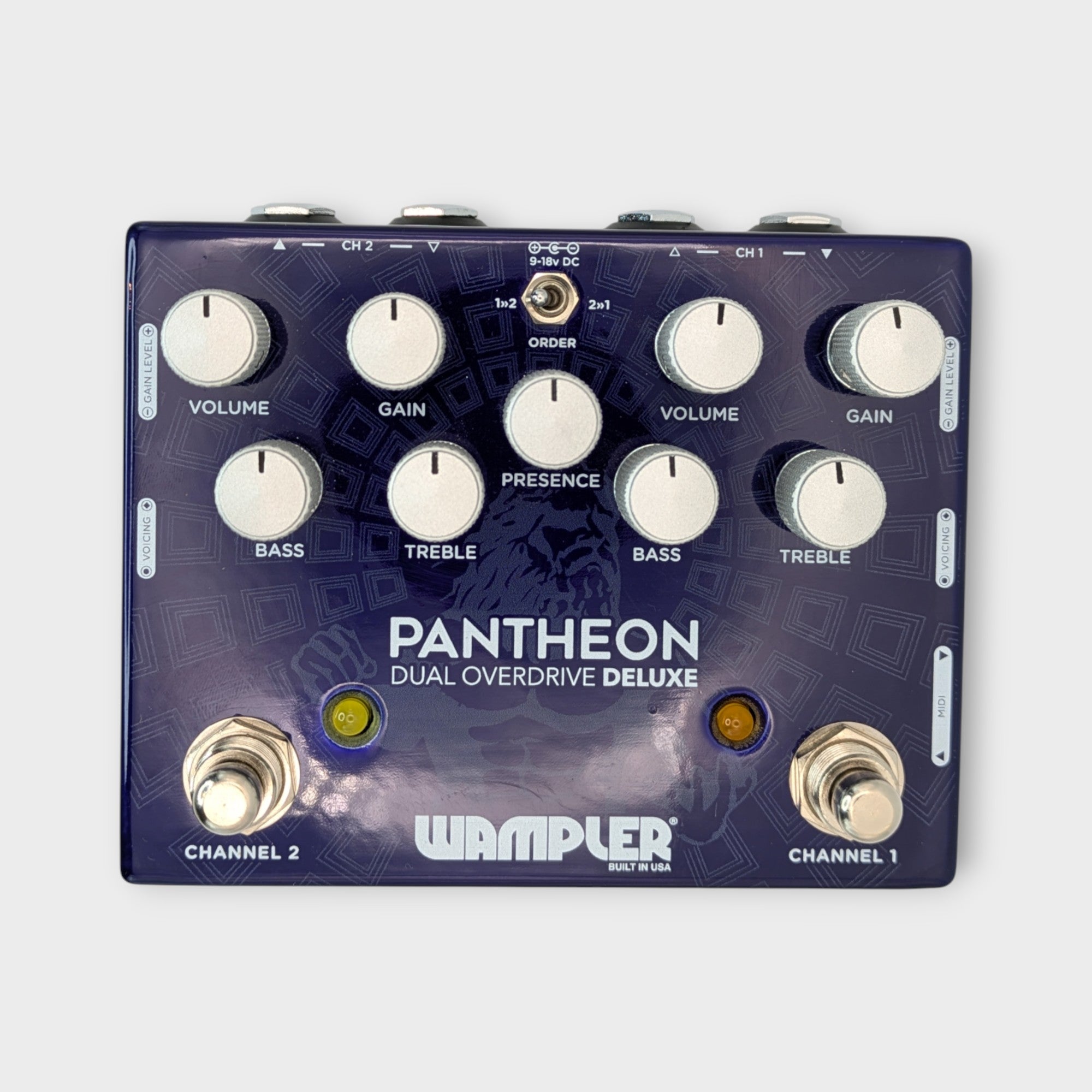 Wampler Pantheon Dual Overdrive Deluxe 2021 - Blue