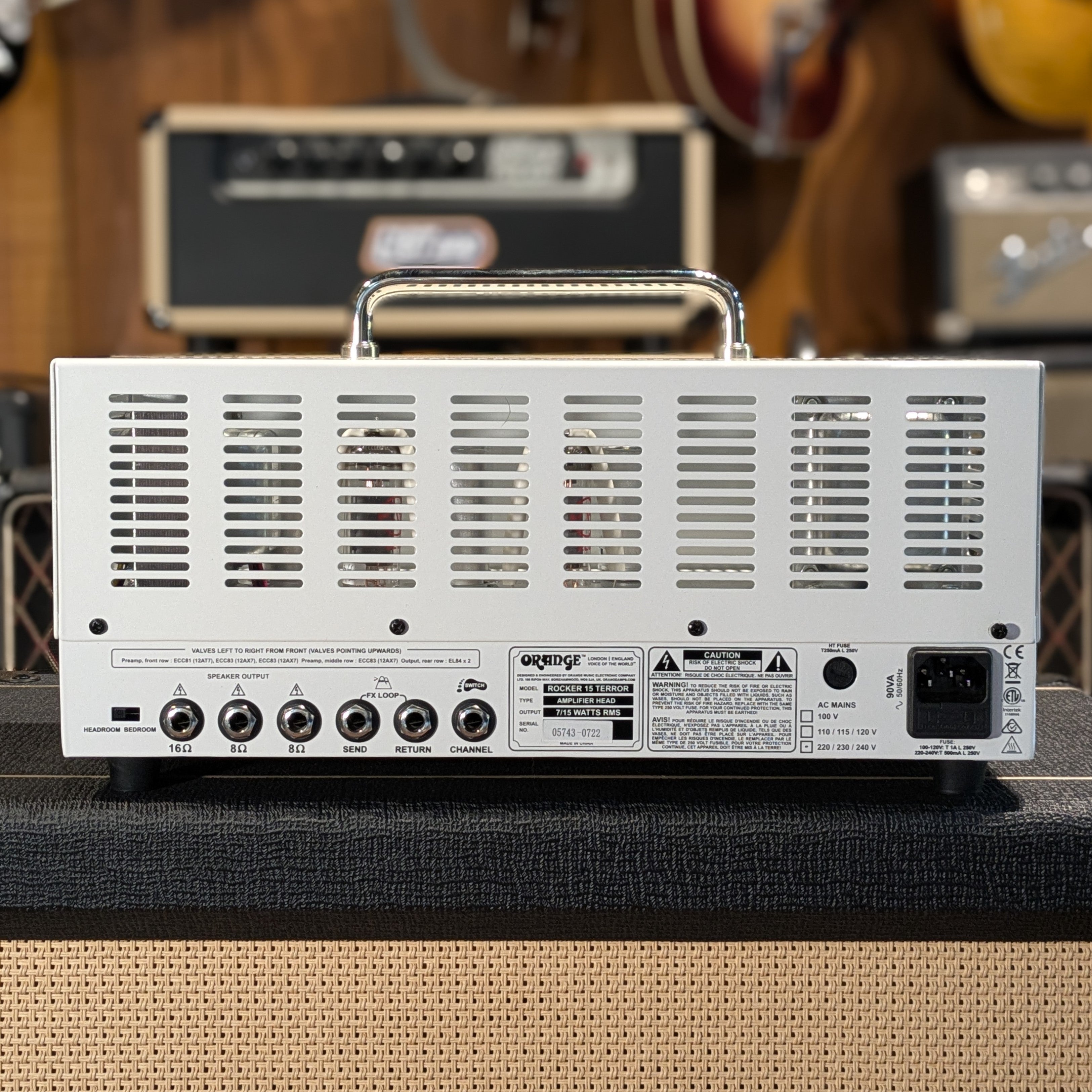 Orange Rocker 15 Terror 2-Channel 15-Watt Guitar Amp Head