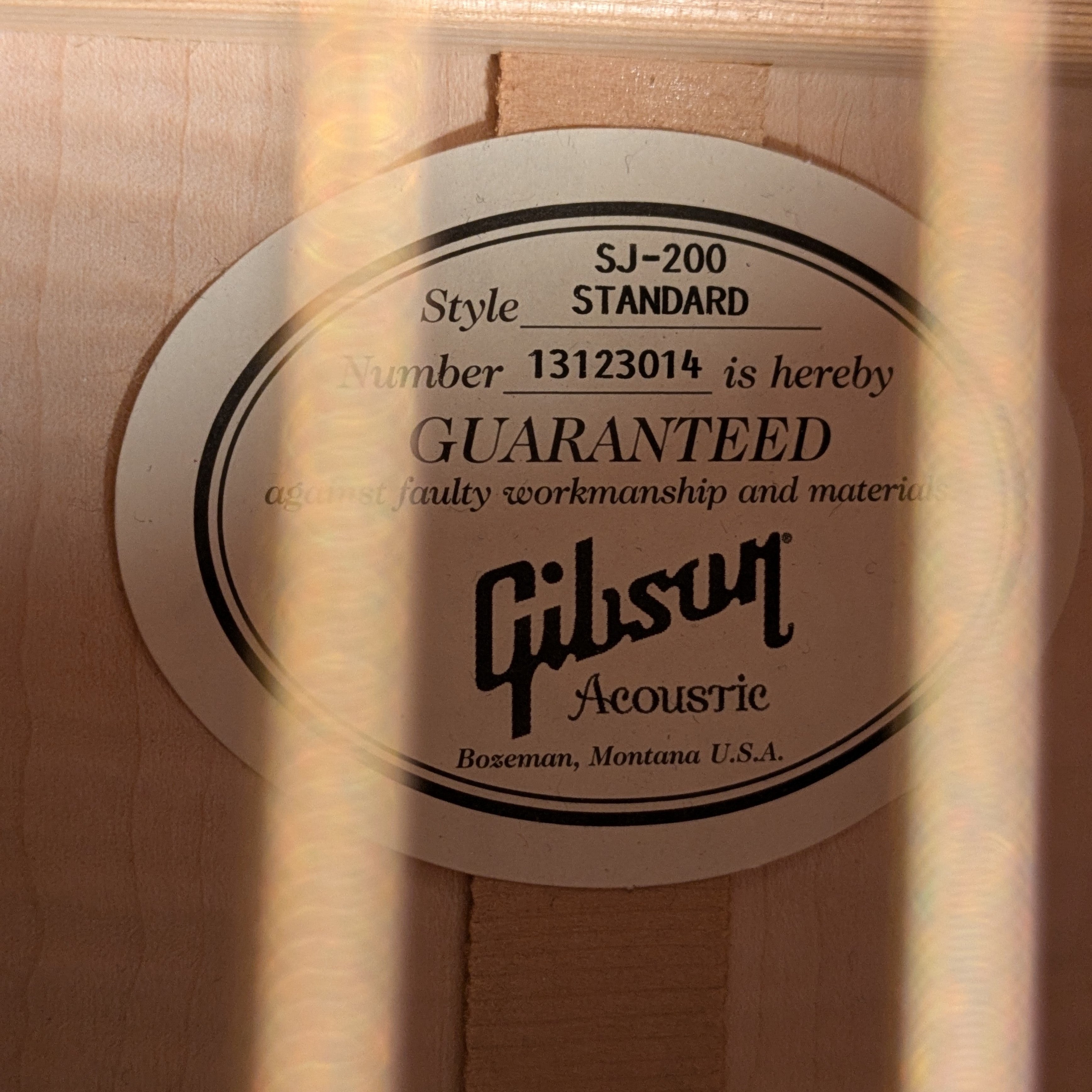 Gibson J-200 Standard 2013 - Antique Natural