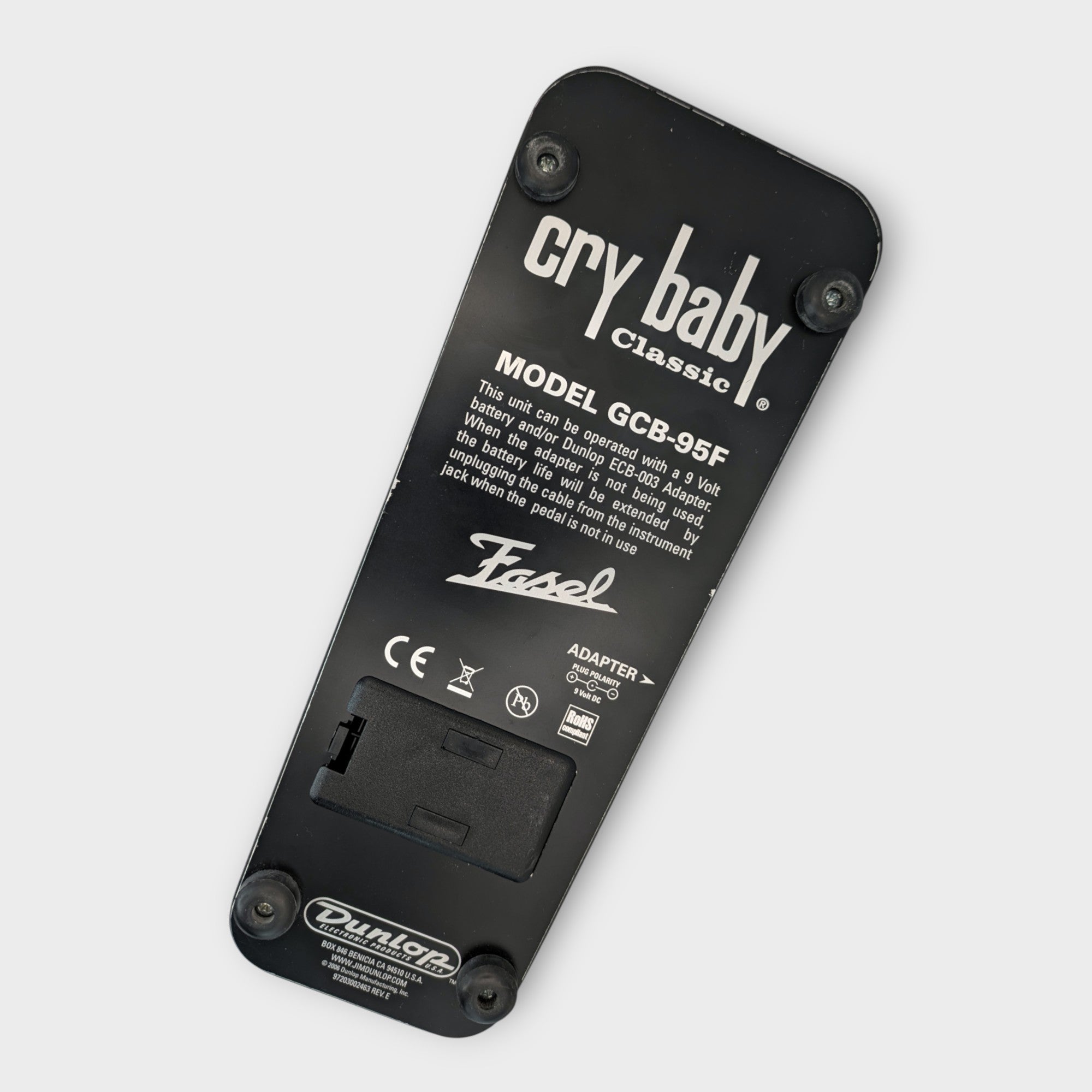 Dunlop GCB95F Cry Baby Classic Wah