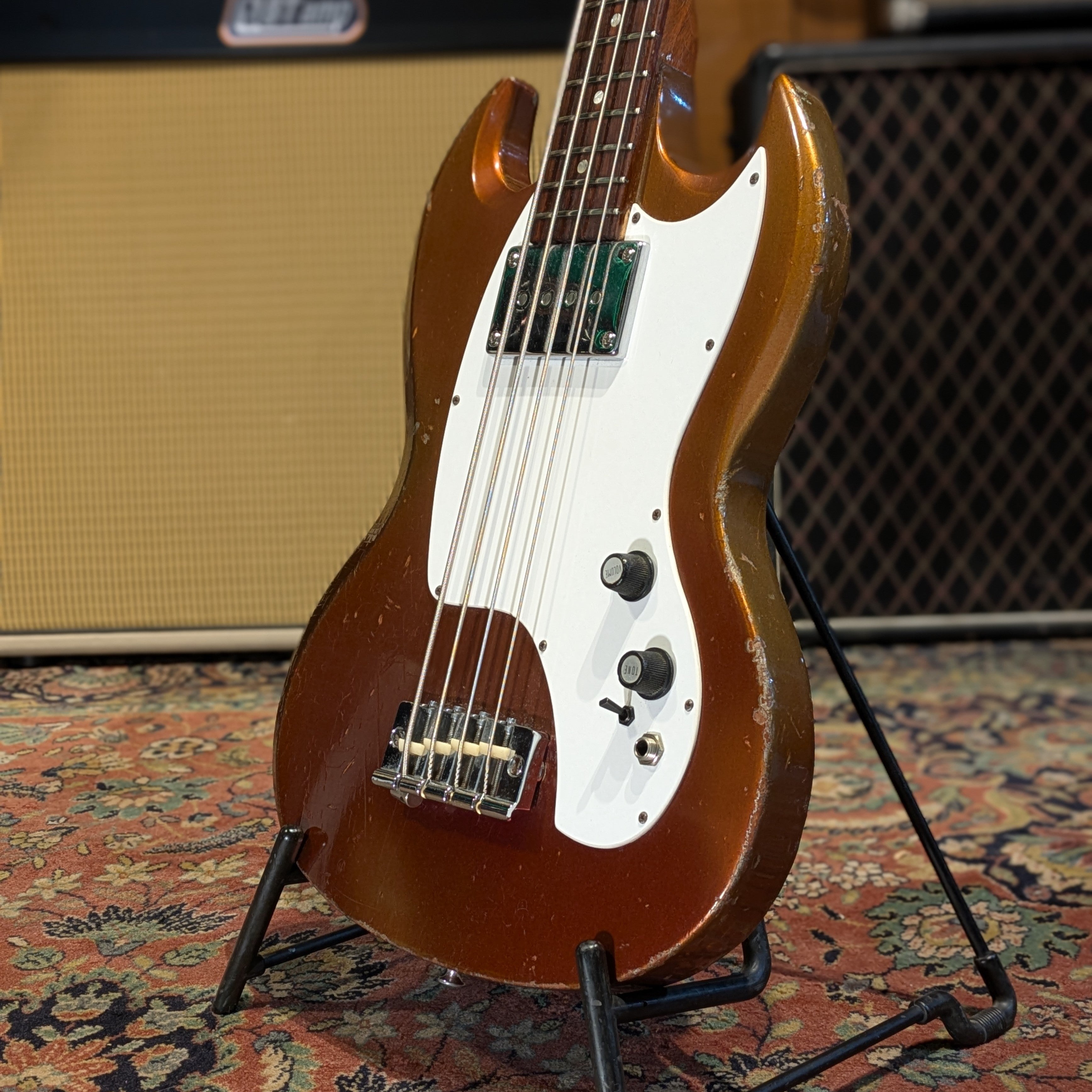 Gibson Melody Maker Bass 1968 Sparkling Burgundy