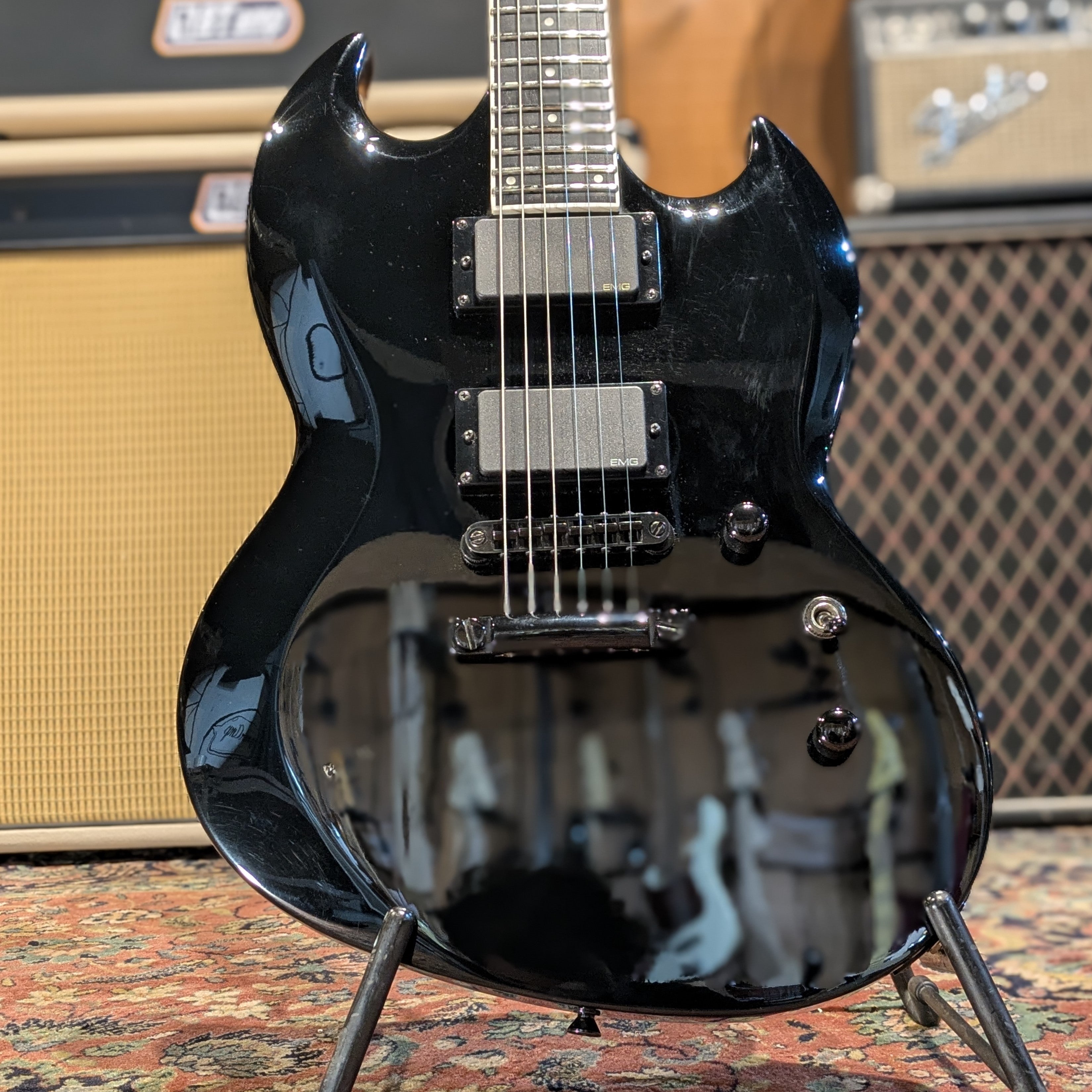 ESP LTD Viper Standard - Black - Made in Japan