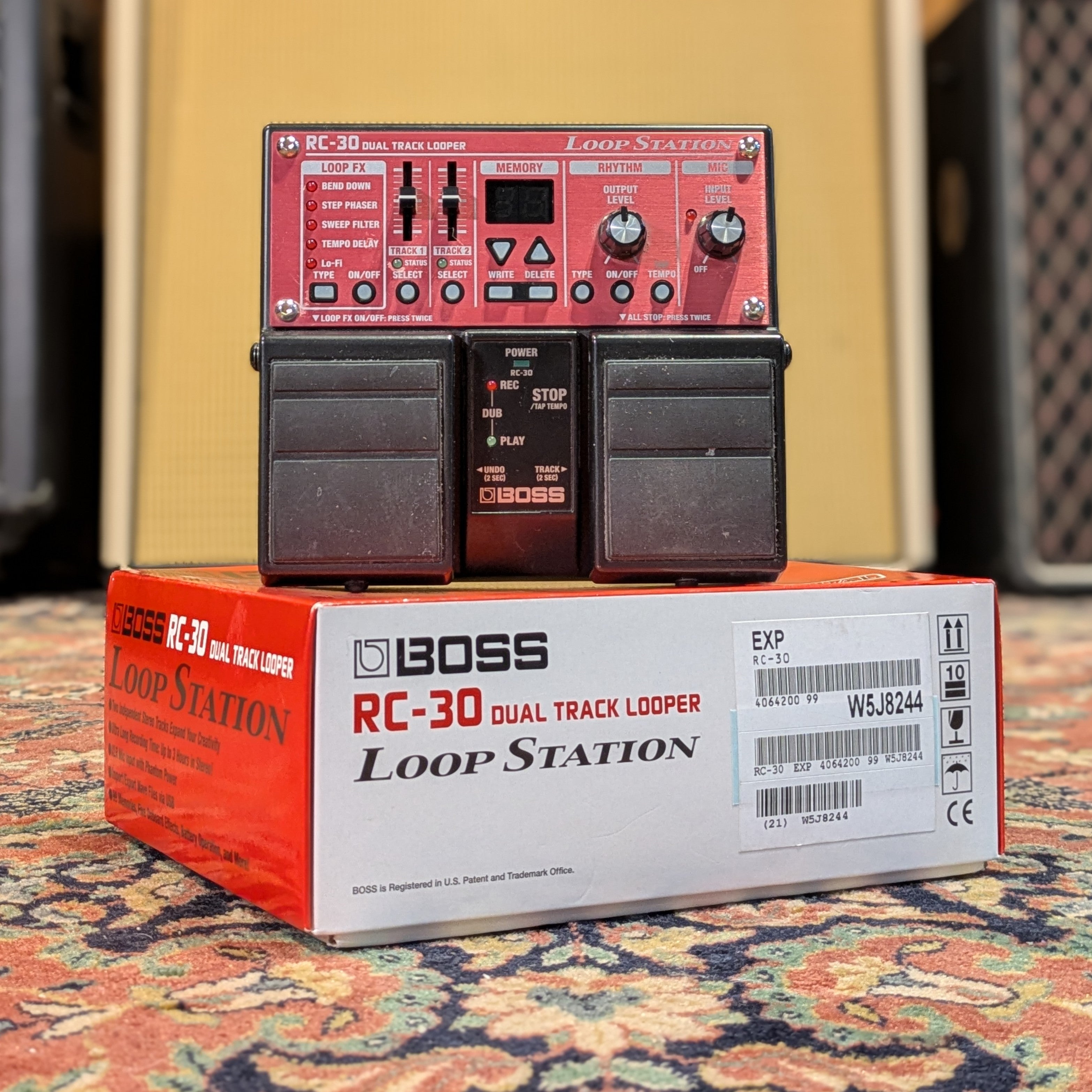 Boss RC-30 Loop Station 2011 - Present - Red – Le Shop Lyon