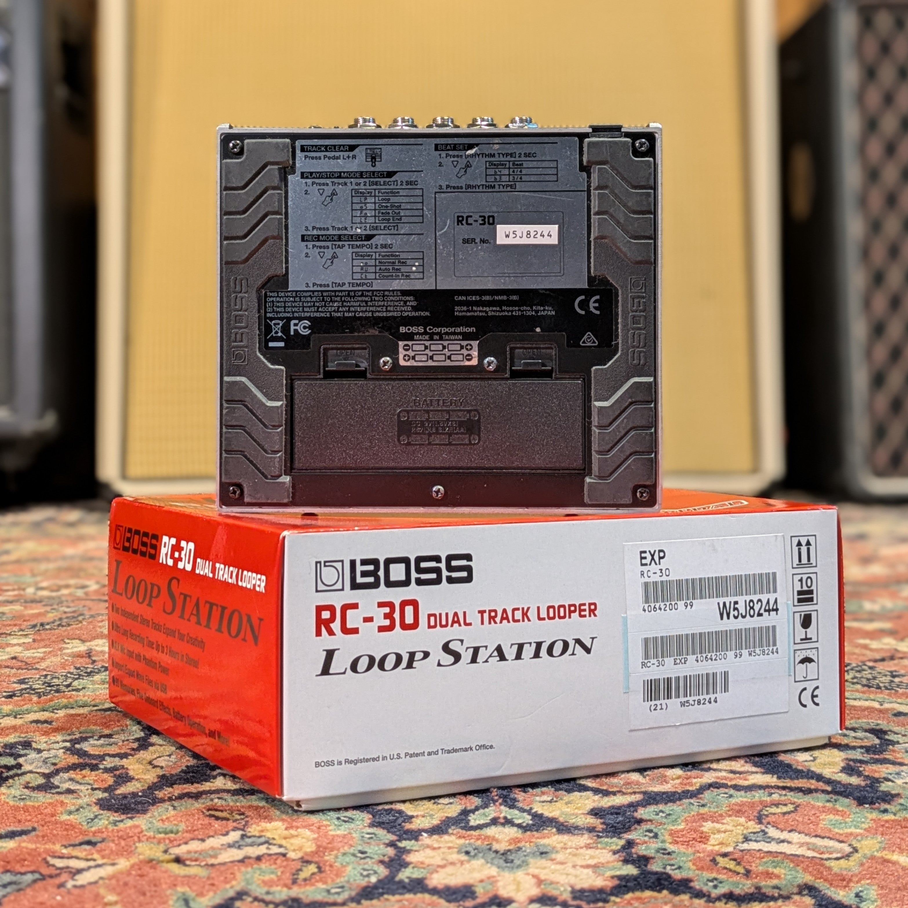 Boss RC-30 Loop Station 2011 - Present - Red