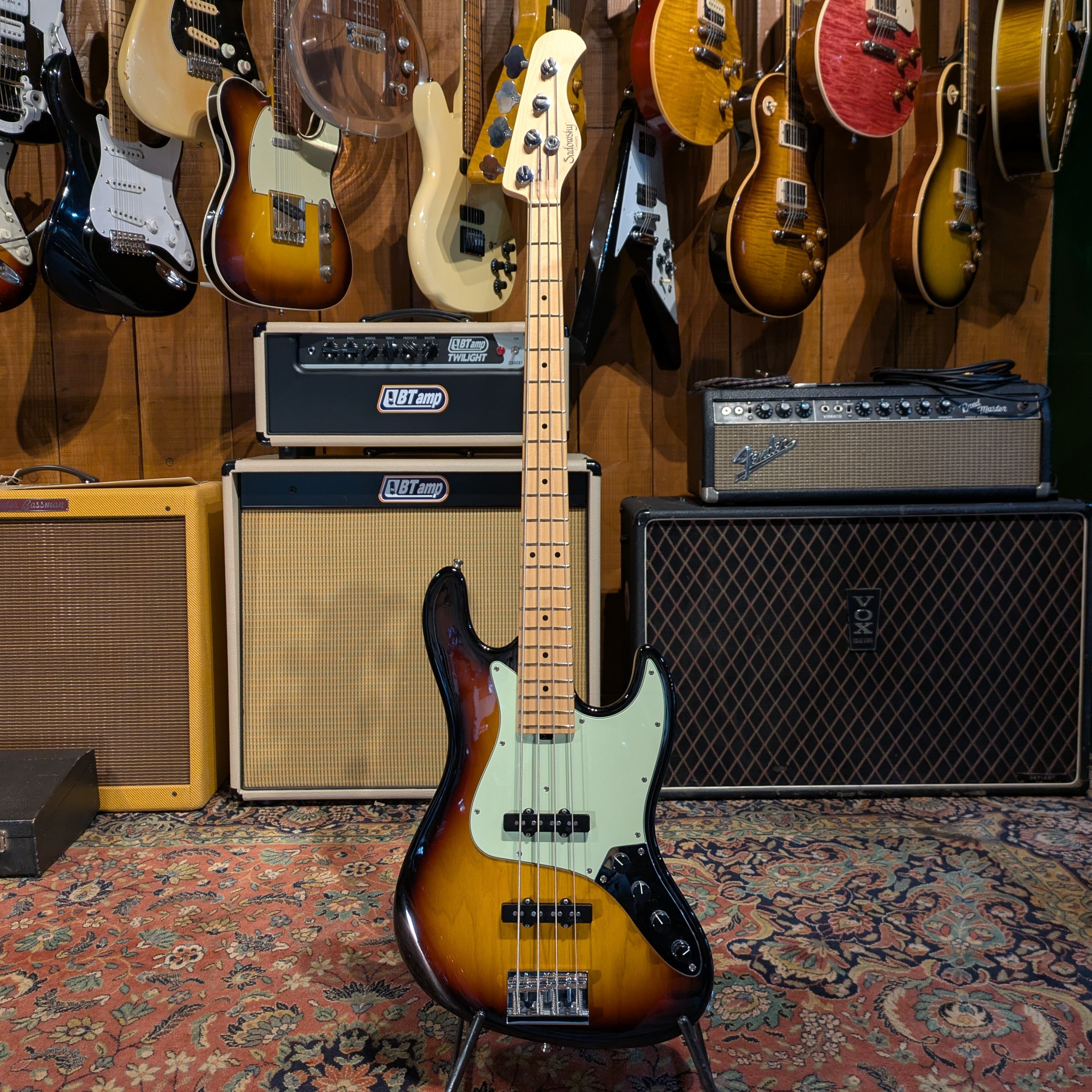 Sadowsky MV4 Japan 2013 - Three Tone Sunburst