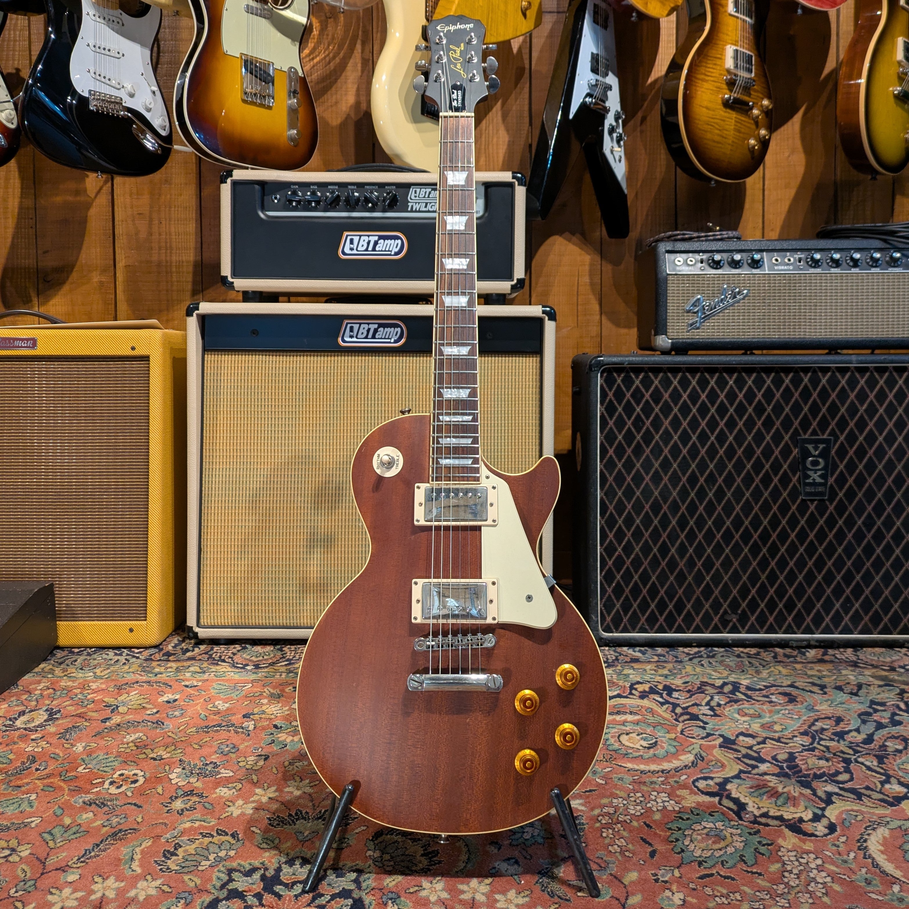 Epiphone Les Paul Standard Limited Edition Mahogany 2009 Worn Brown