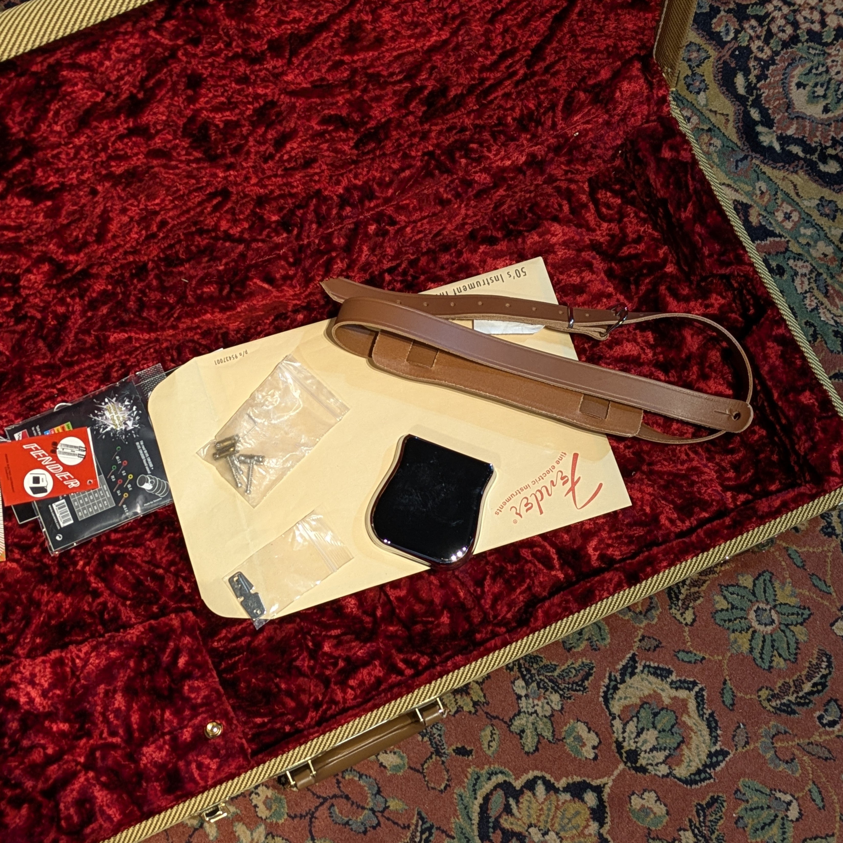 Fender American Vintage '52 Telecaster Left-Handed 2017 - Butterscotch Blonde