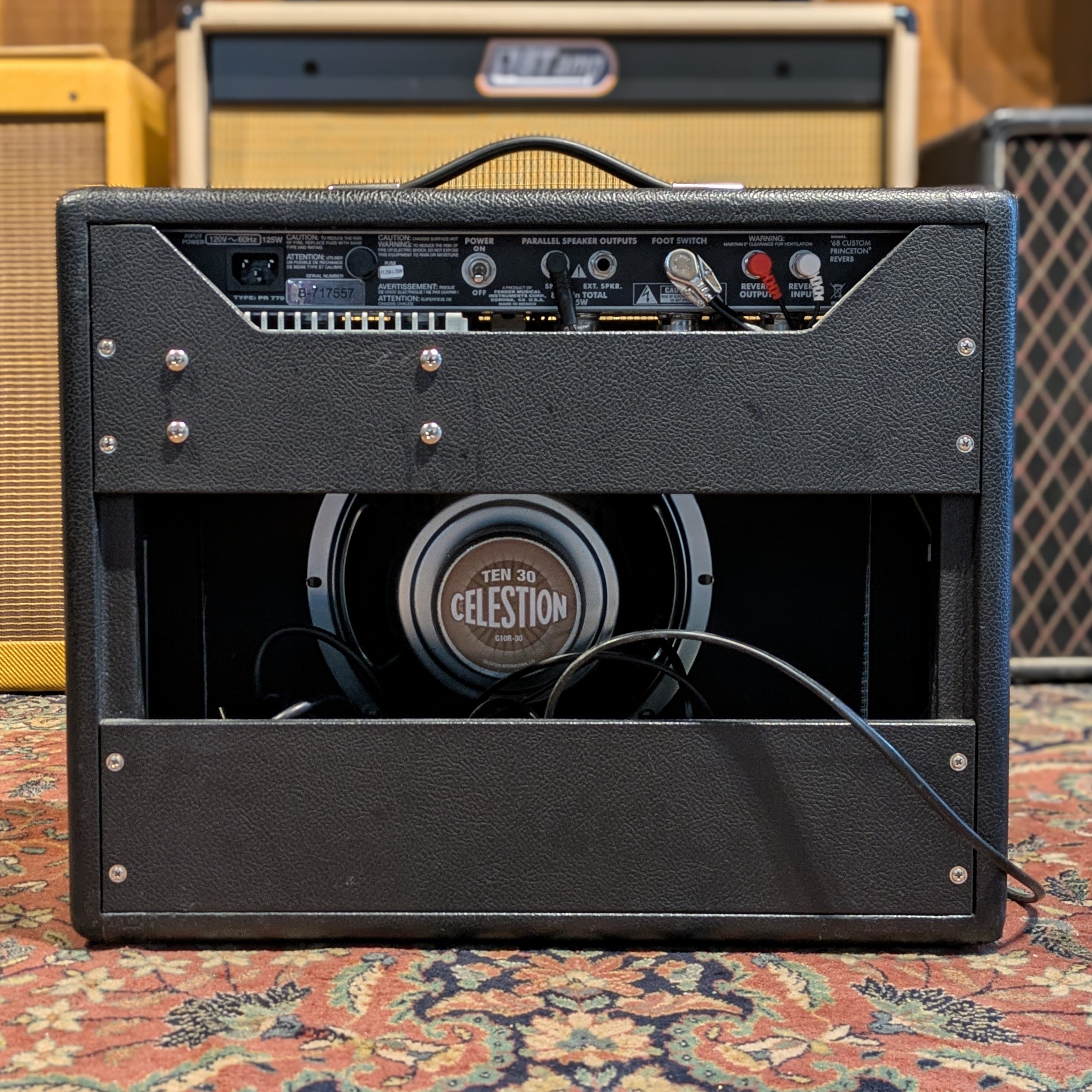 Fender '68 Custom Princeton Reverb-Amp 12-Watt 1x10" Guitar Combo