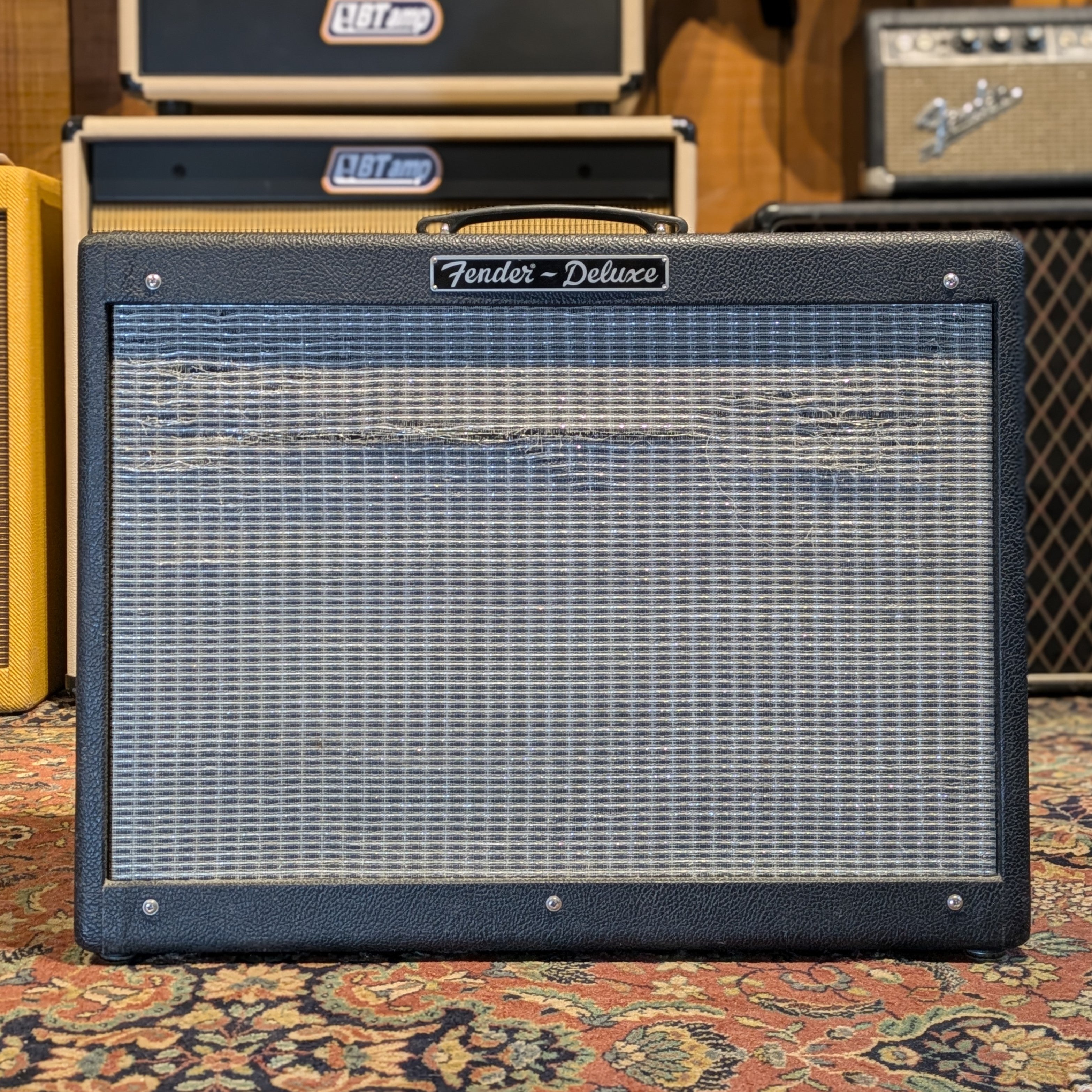 Fender Hot Rod Deluxe 3-Channel 40-Watt 1x12" Guitar Combo 1996 - 2001 - Black