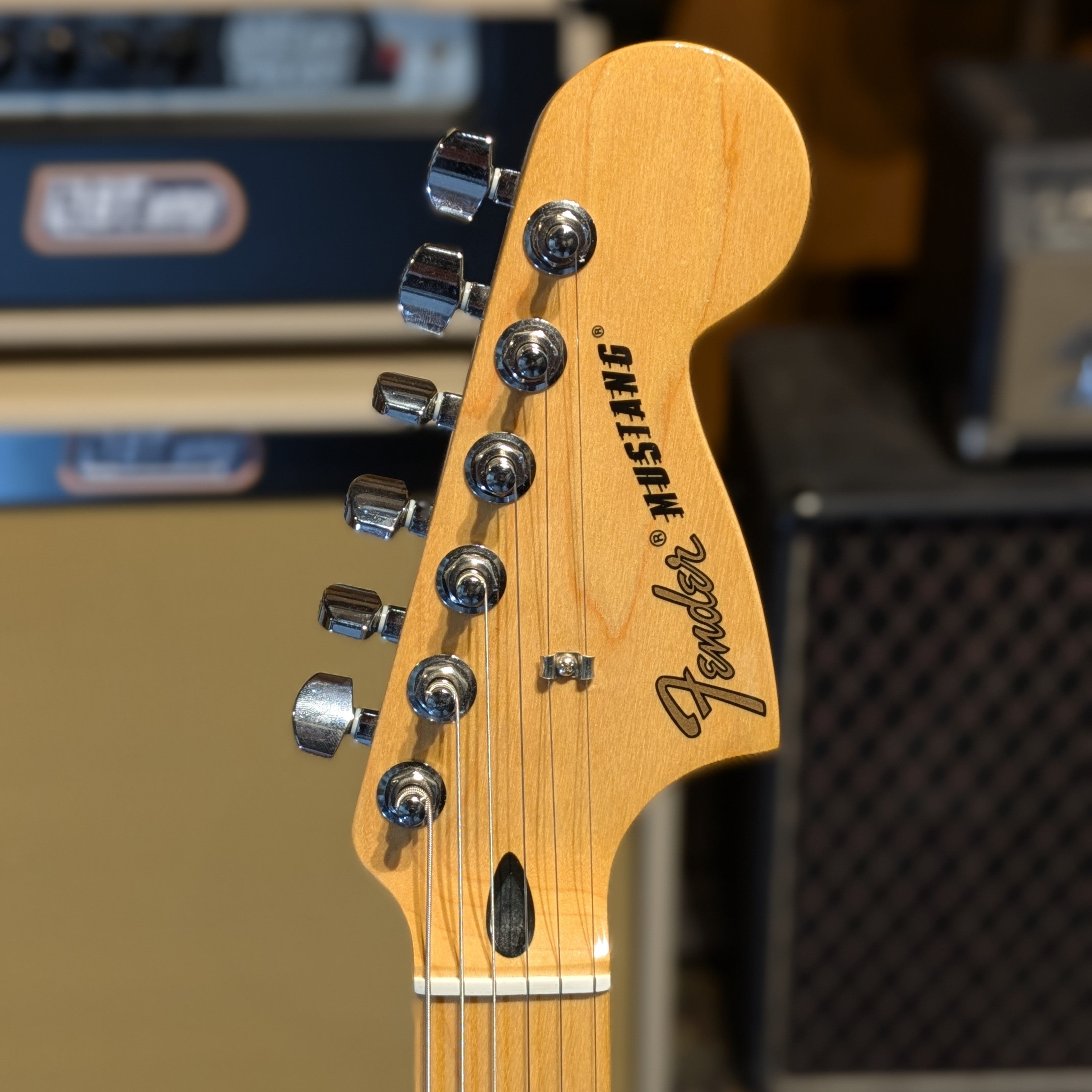 Fender Mustang MN Player - 2016 - Olive