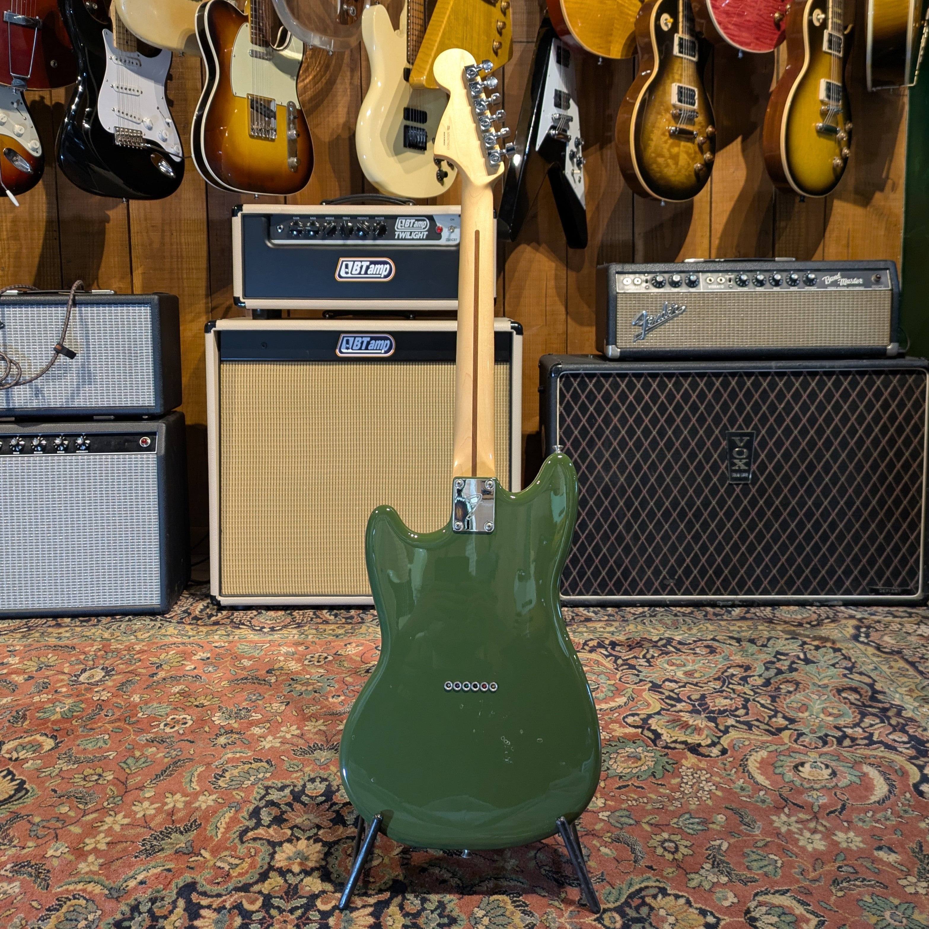 Fender Mustang MN Player - 2016 - Olive