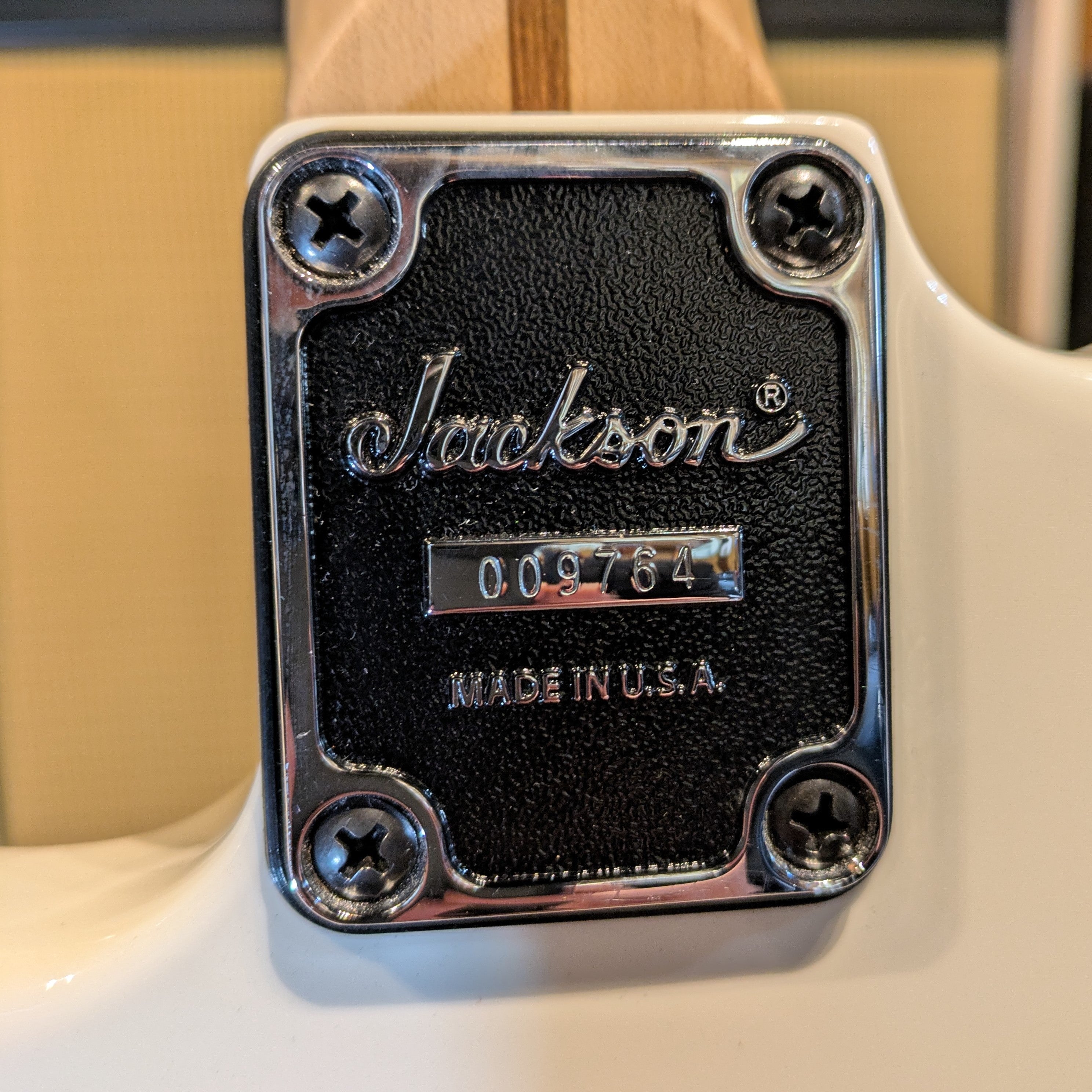 Jackson USA Select Series Adrian Smith Signature San Dimas Dinky DK with Maple Fretboard 2009 - 2020 - Snow White