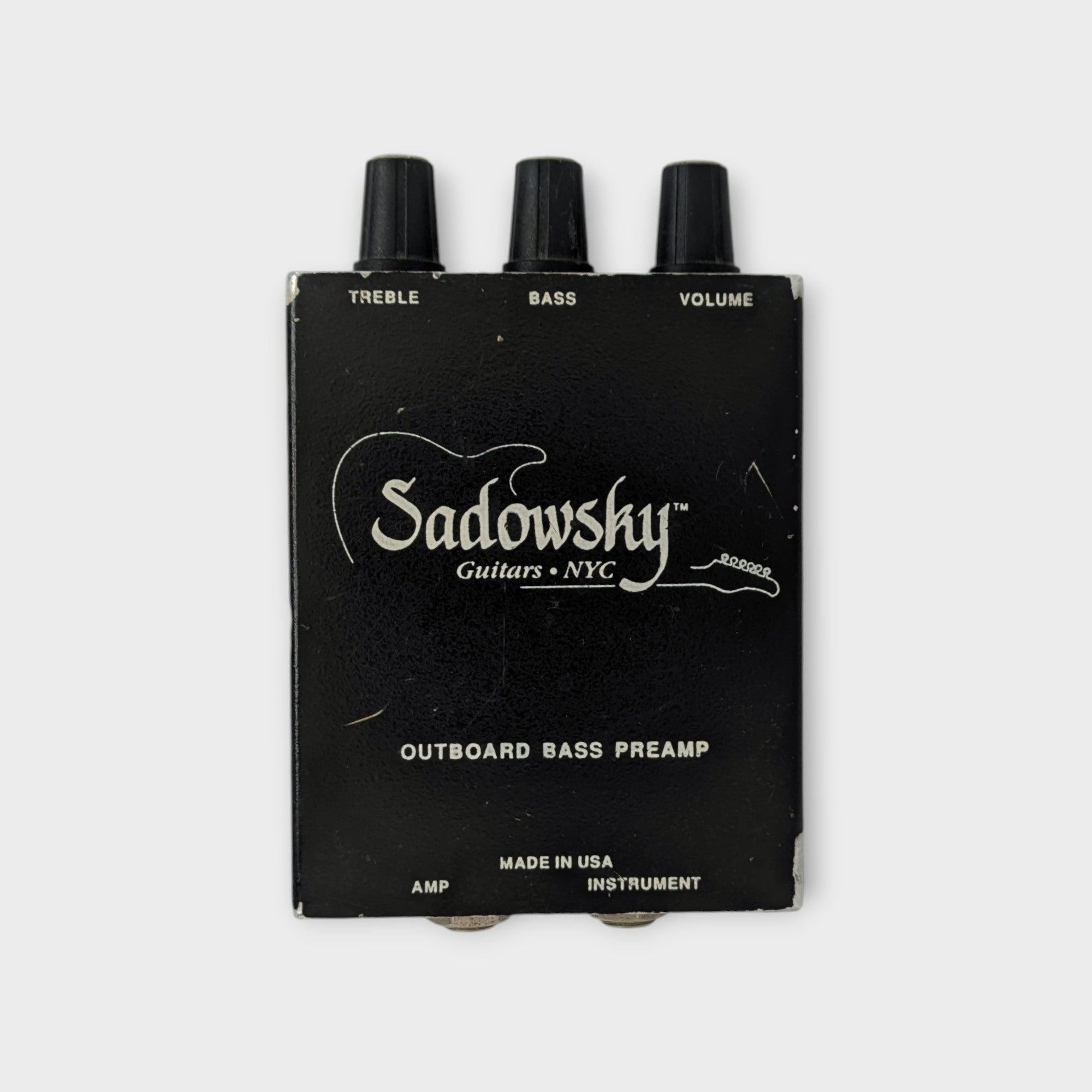 Sadowsky Outboard Bass Preamp - v1 1990’s