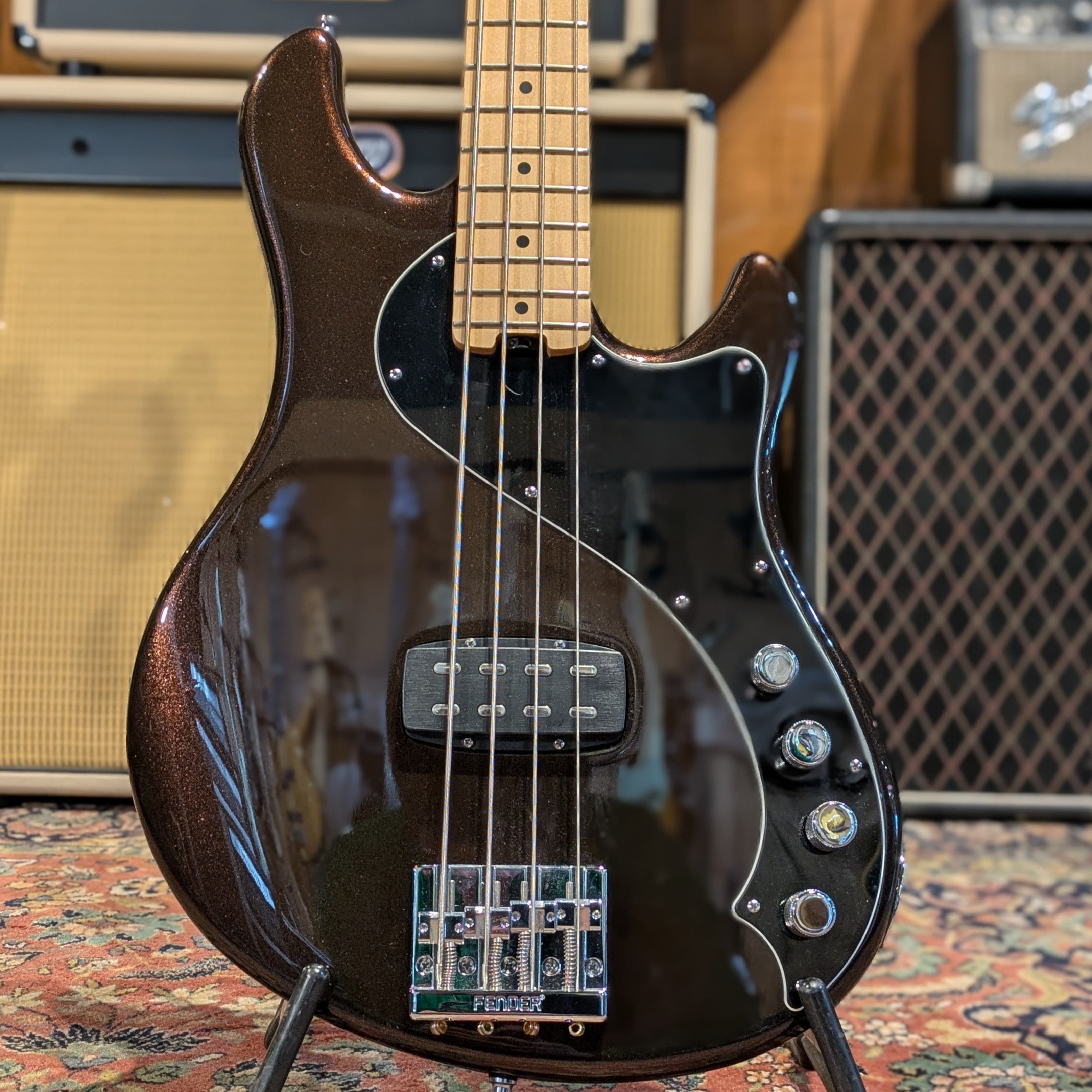Fender Deluxe Dimension Bass IV - Root Beer