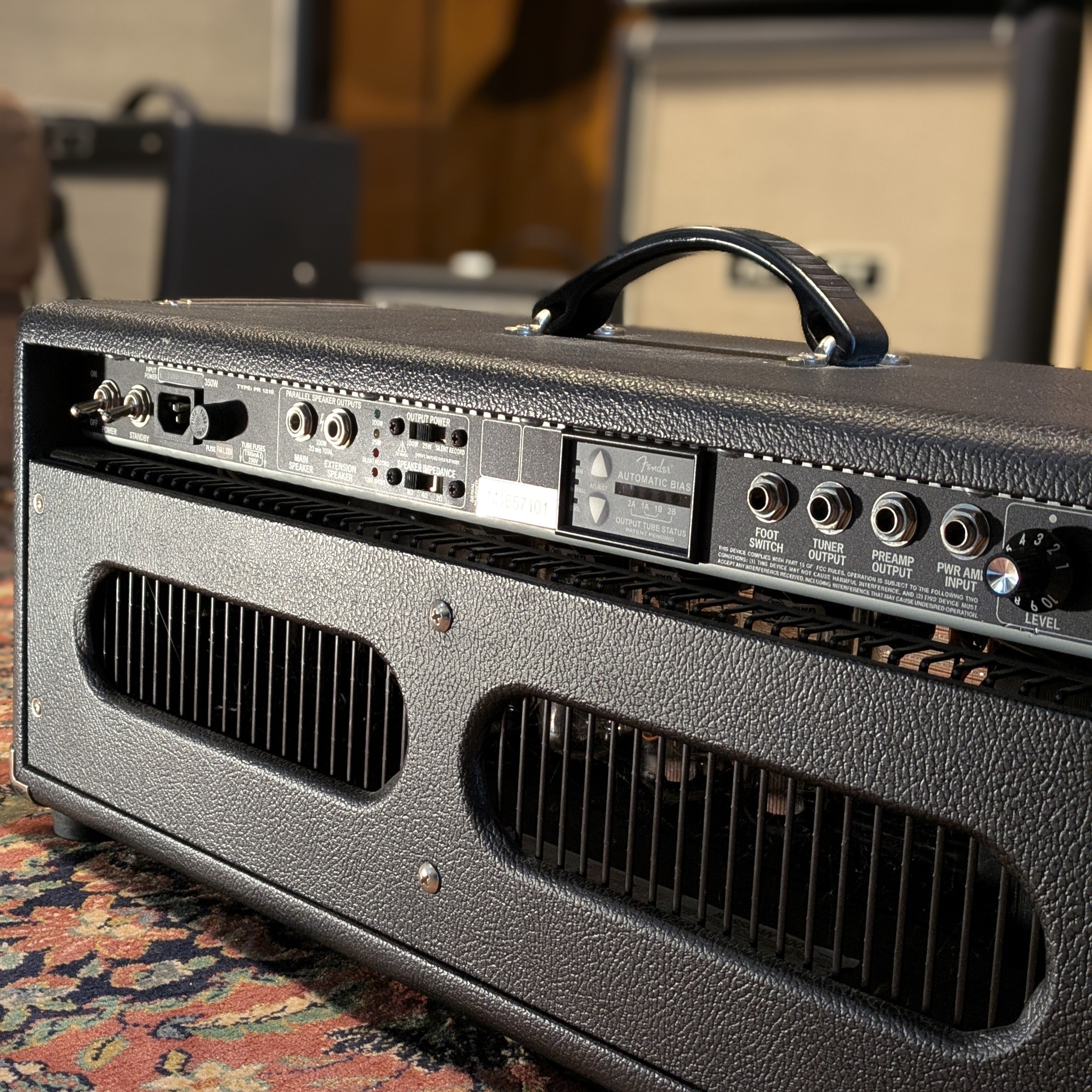 Fender Bassman 100T 100-Watt Bass Amp Head 2010s - Black