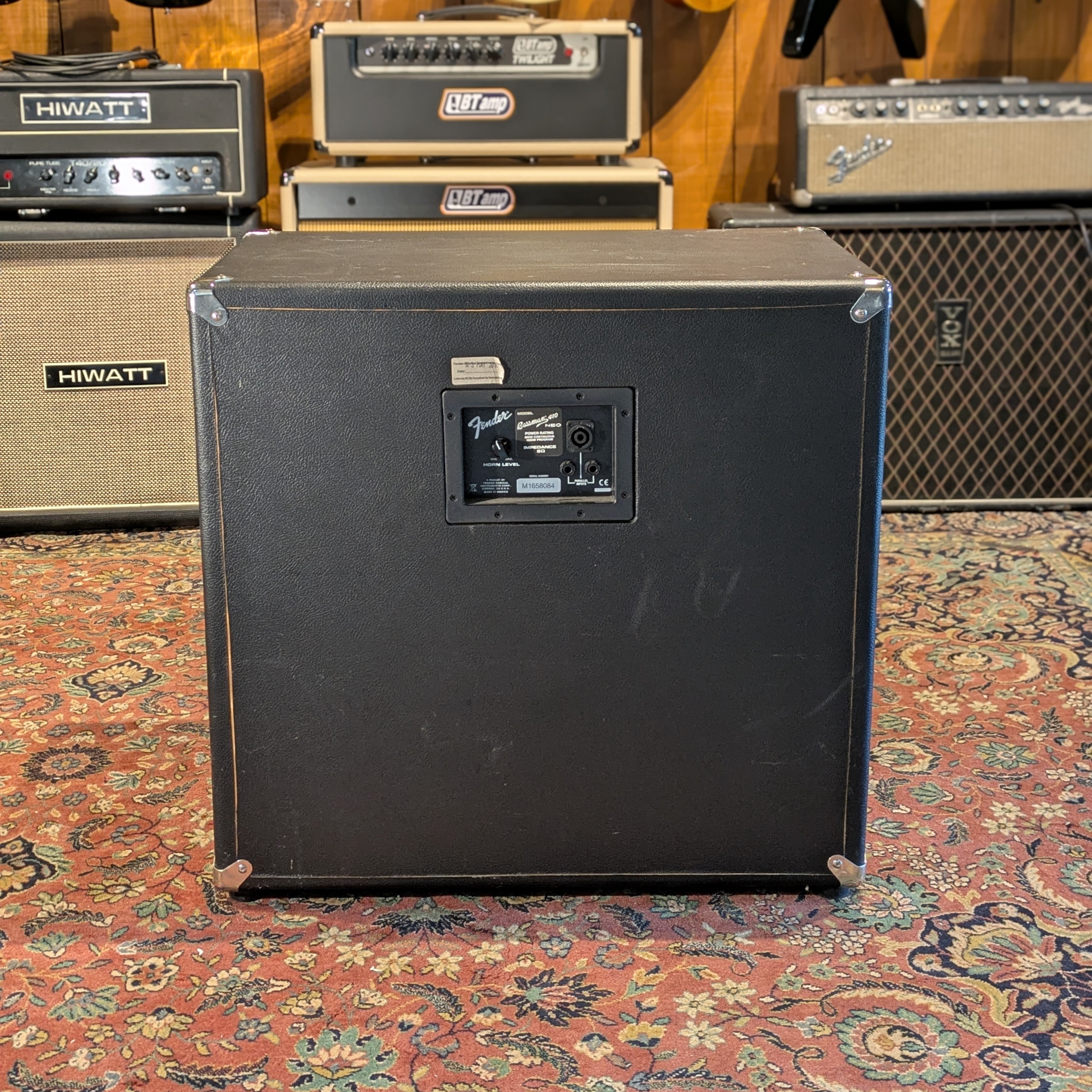 Fender Bassman 410 Neo 500-Watt 4x10" Bass Speaker Cabinet 2012 - Present - Black