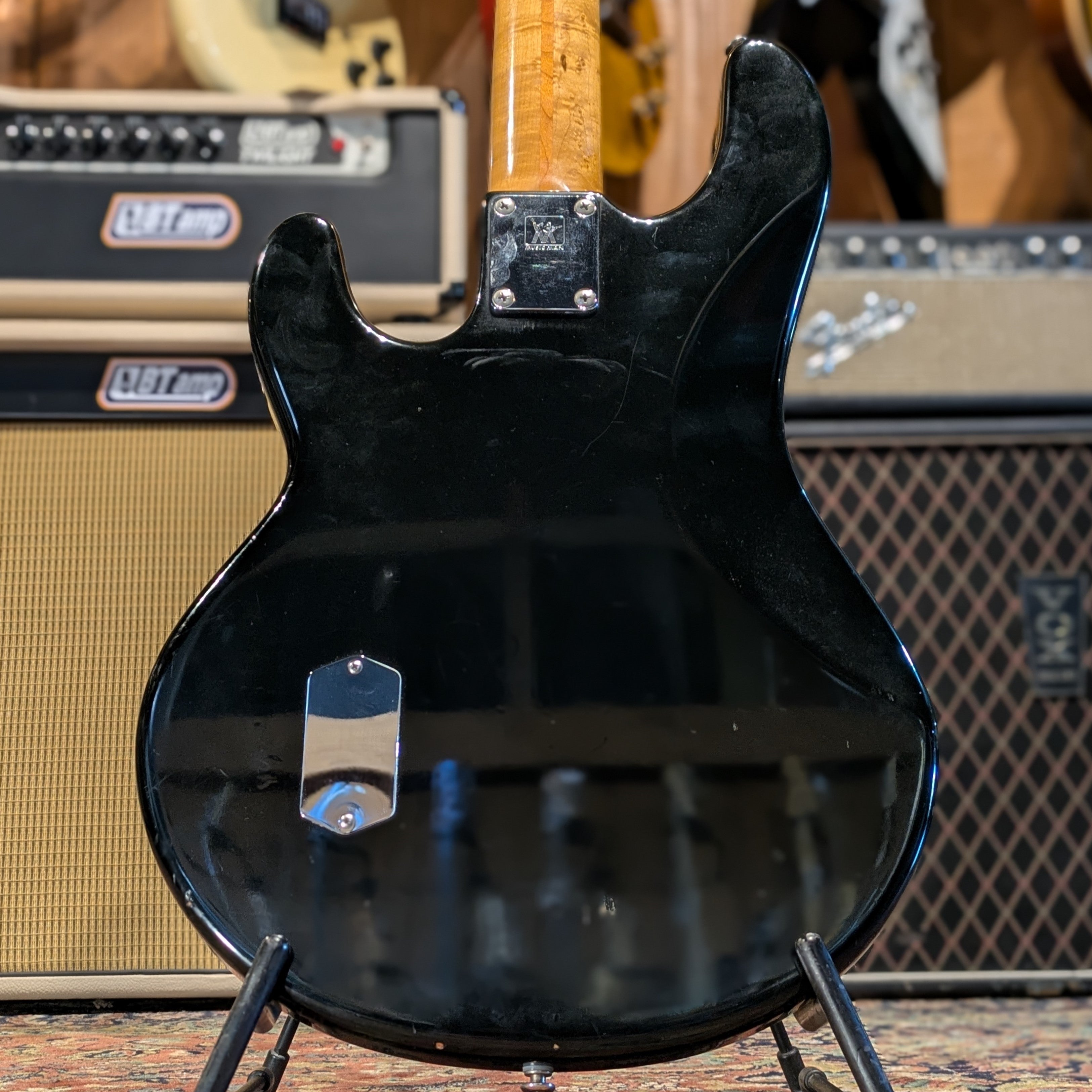 Ernie Ball Music Man StingRay 4 H Fretless 1988 - Black