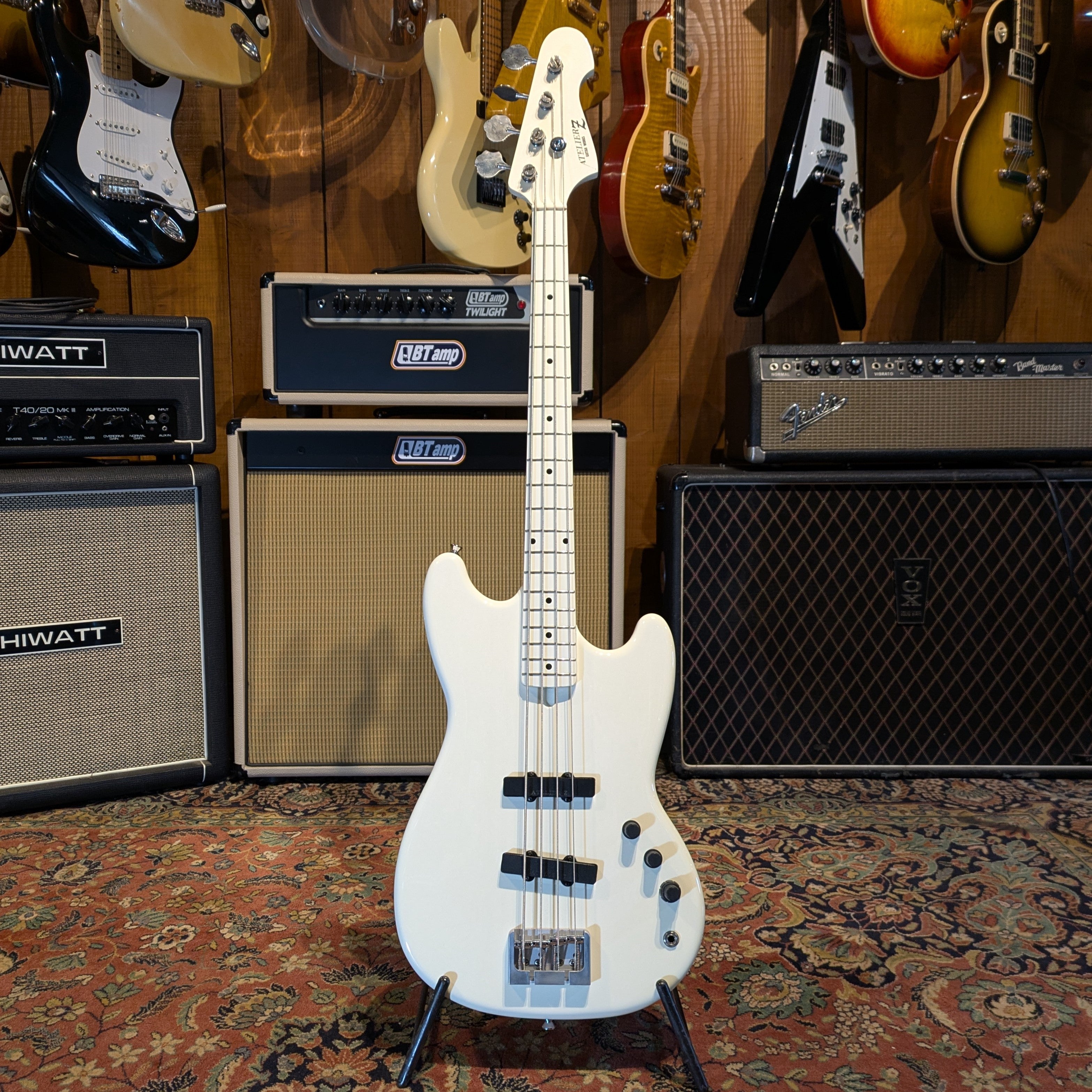 ATELIER Z Shortscale Mustang Style - White