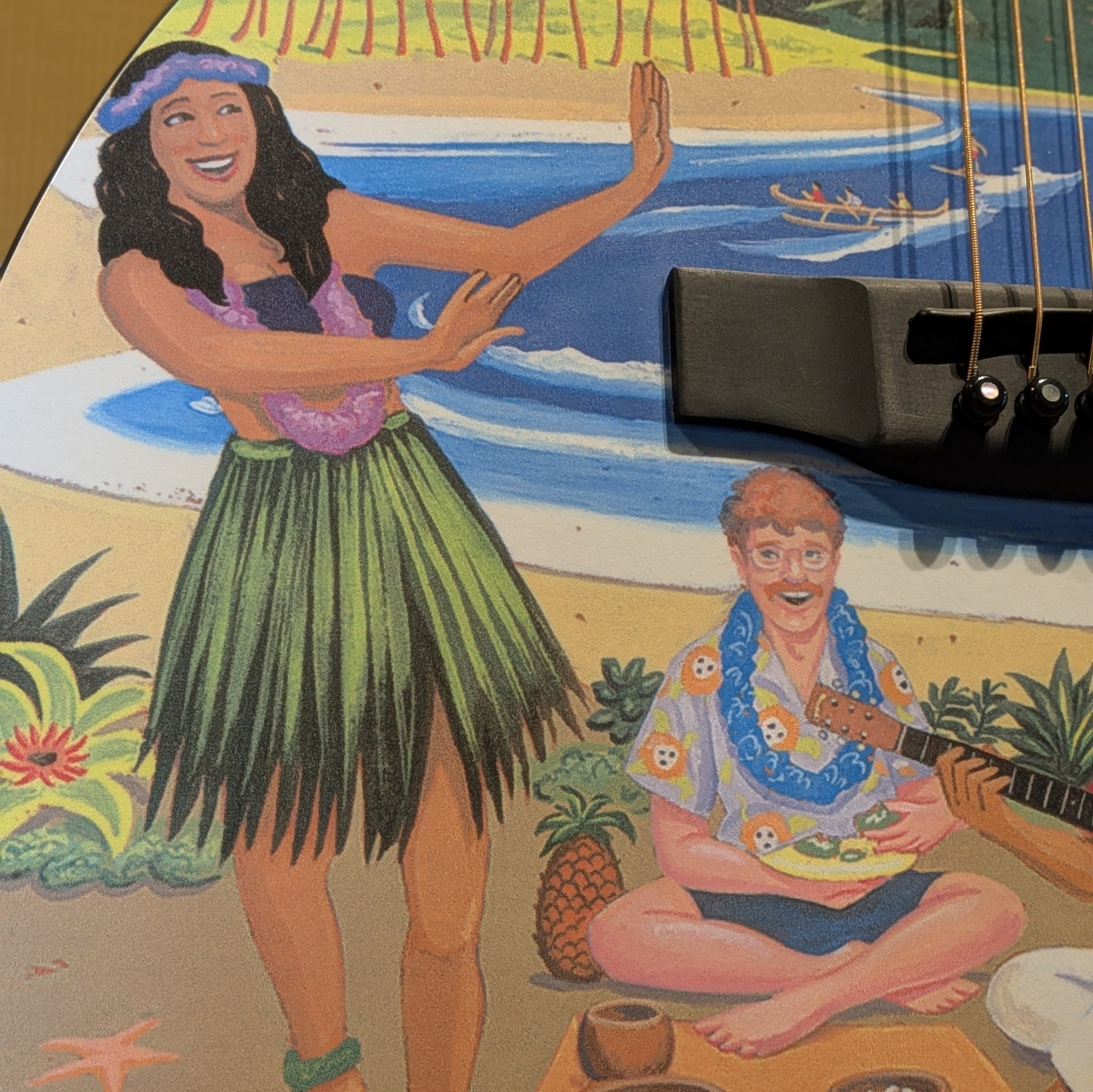 Martin Hawaiian X Limited Edition Auditorium 423 of 500 2022 - Robert Armstrong Artwork