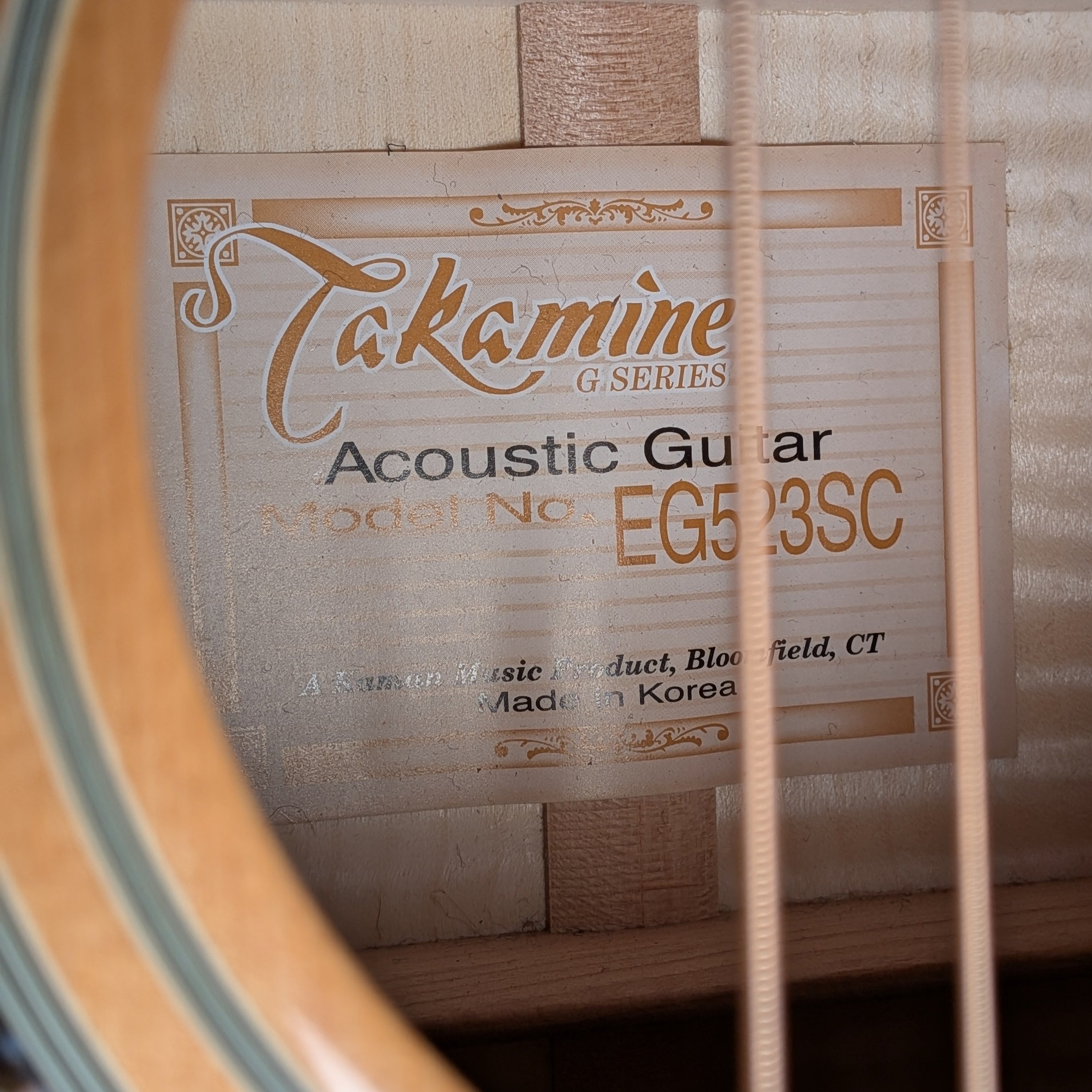 Takamine EG-523SC 2000s - Natural
