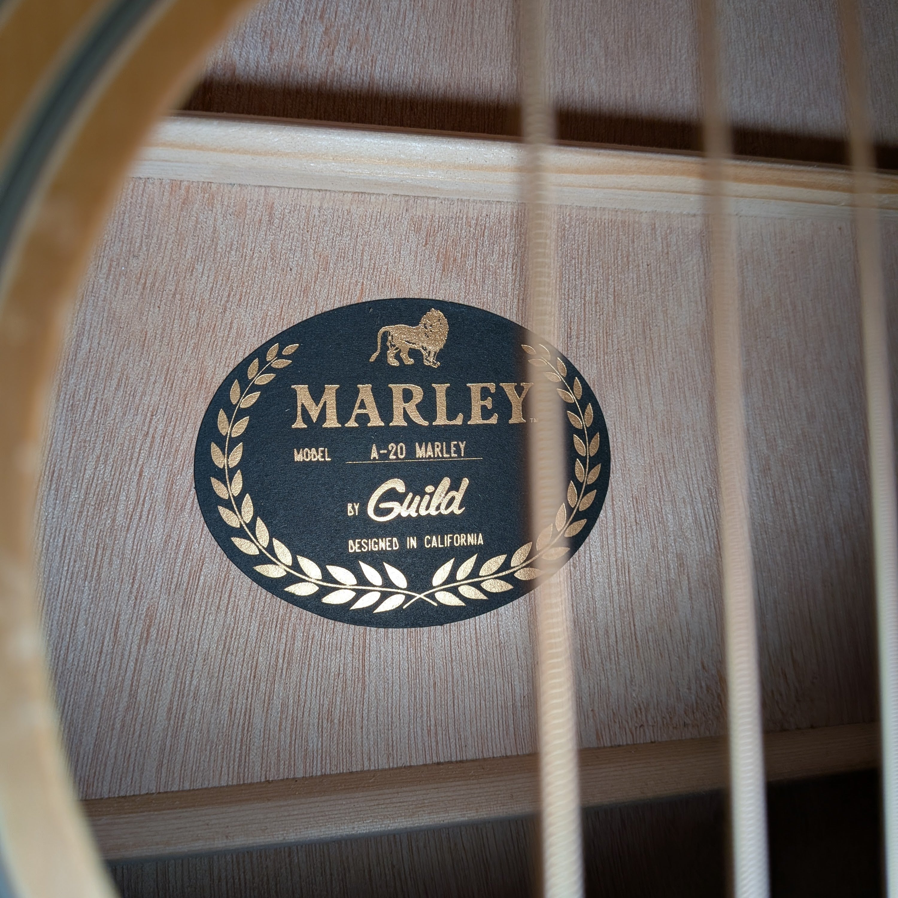 Guild Westerly Collection A-20 Marley - Natural