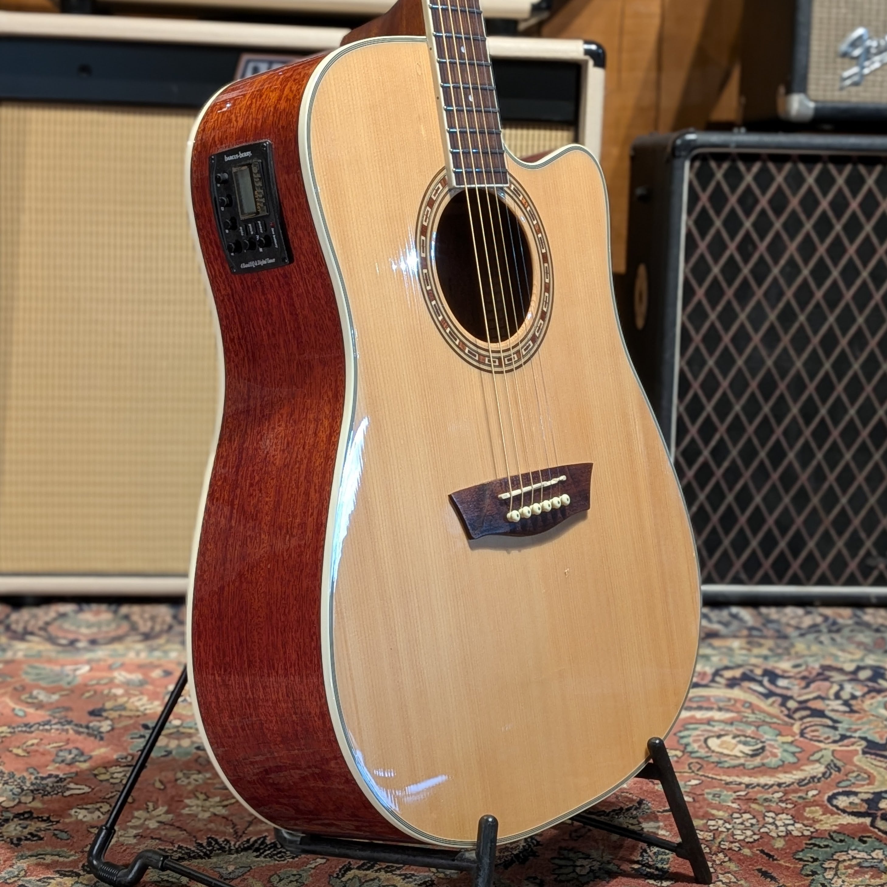 Washburn WD7SCE-0 Harvest Series Dreadnought