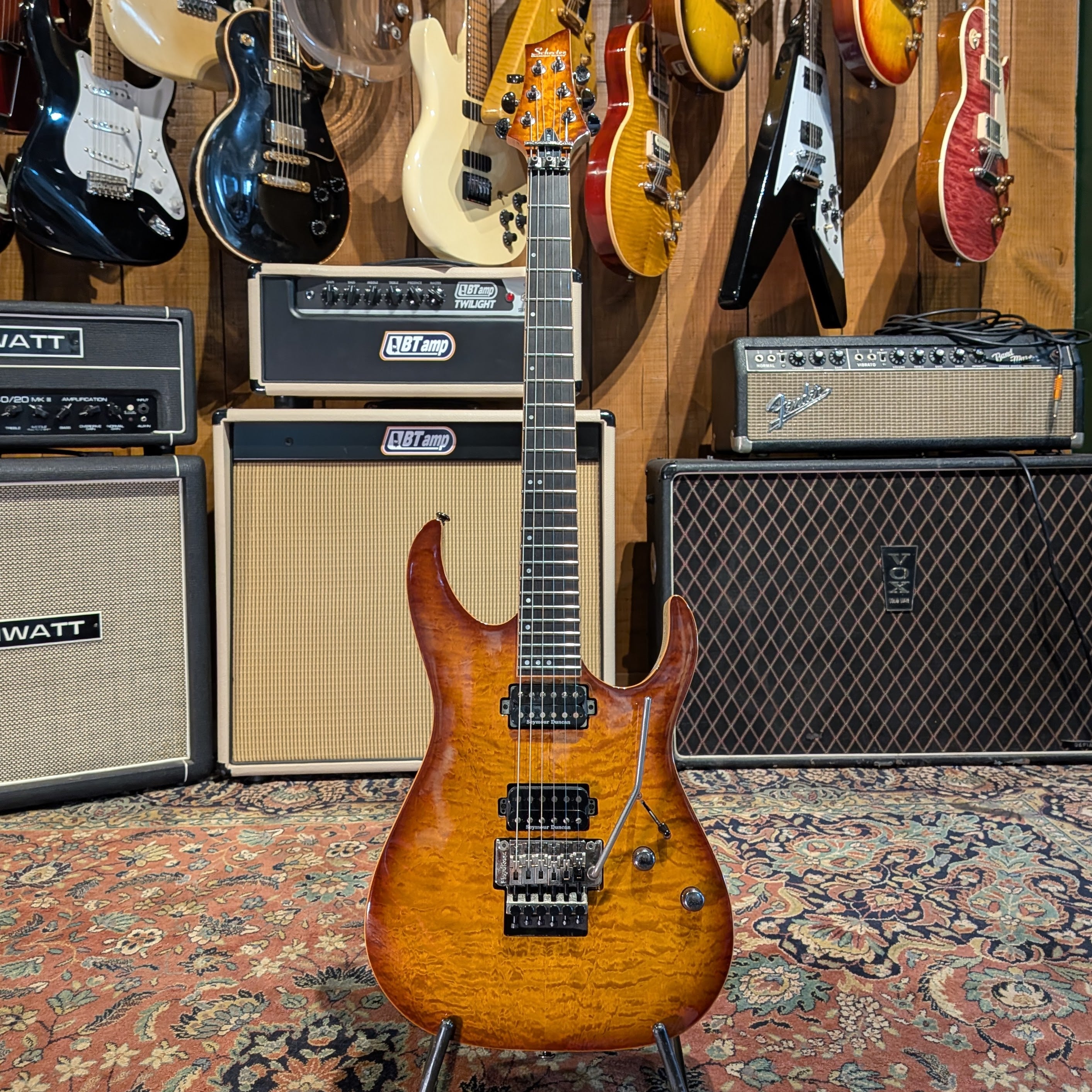 Schecter Banshee-6 FR Passive 2013 - 2015 - Faded Vintage Sunburst