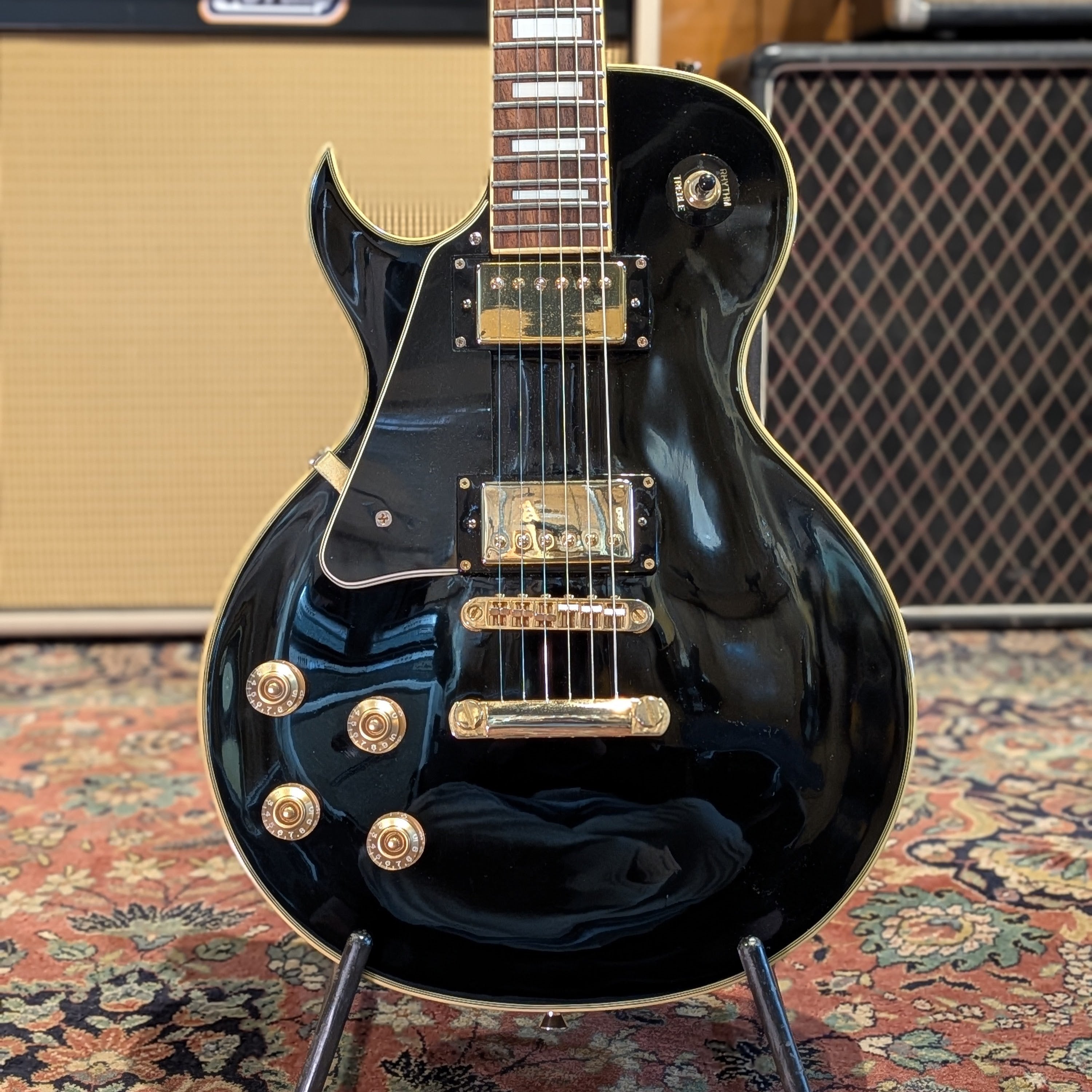 Coxx Classix Custom - Les Paul Style - Black
