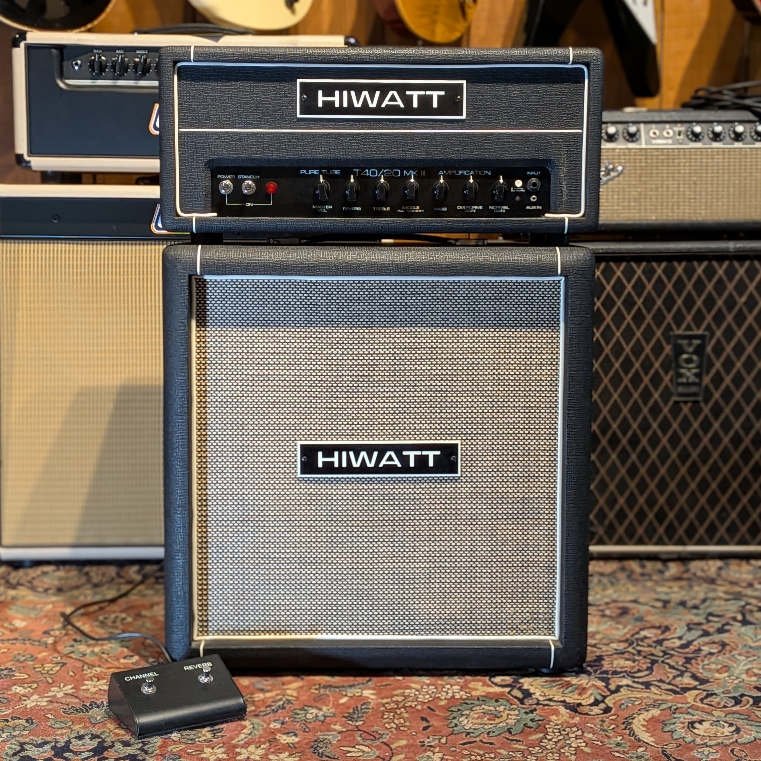 Hiwatt T40/20 MKIII Guitar Amp Head + Hiwatt HG112 Cabinet (Fane)