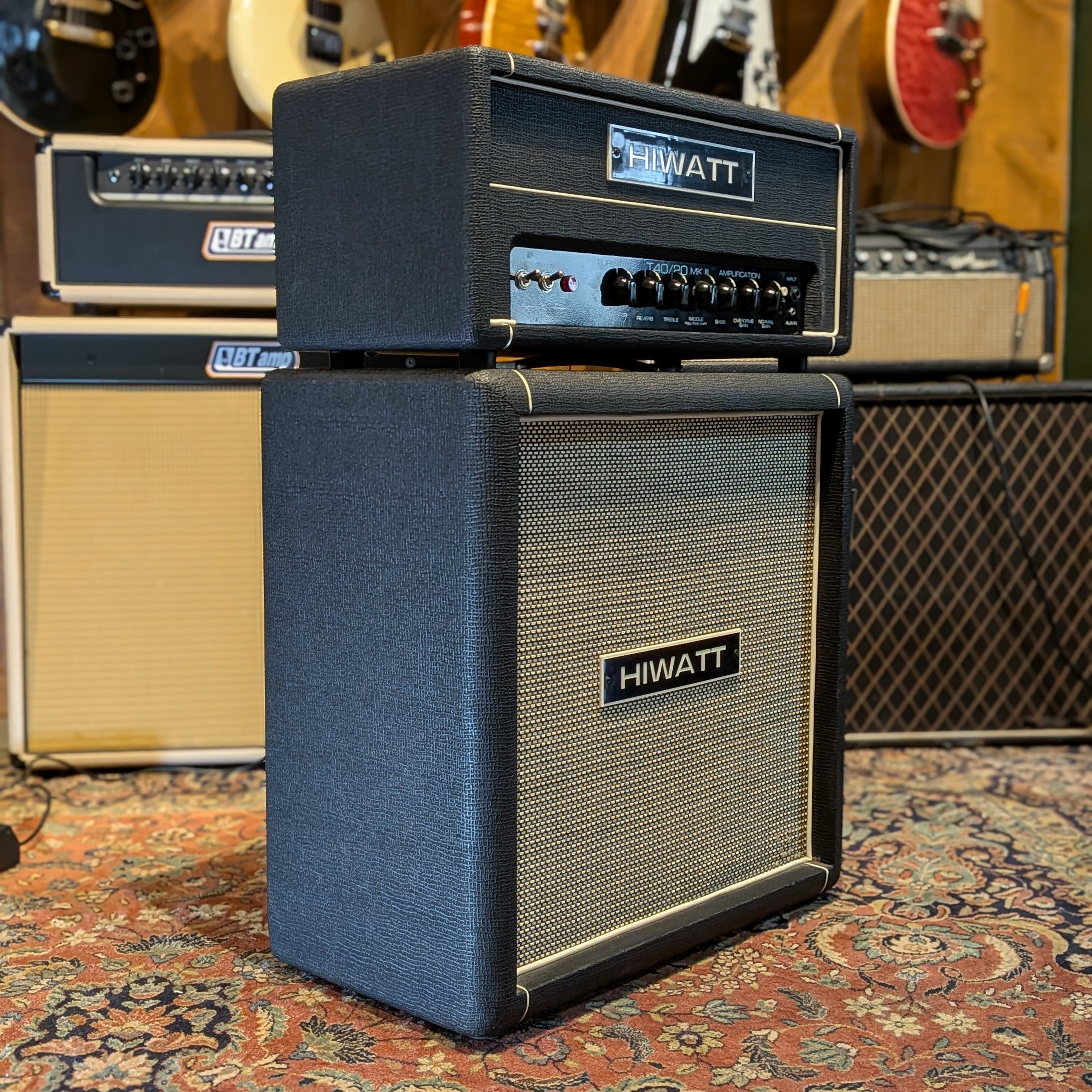 Hiwatt T40/20 MKIII Guitar Amp Head + Hiwatt HG112 Cabinet (Fane)