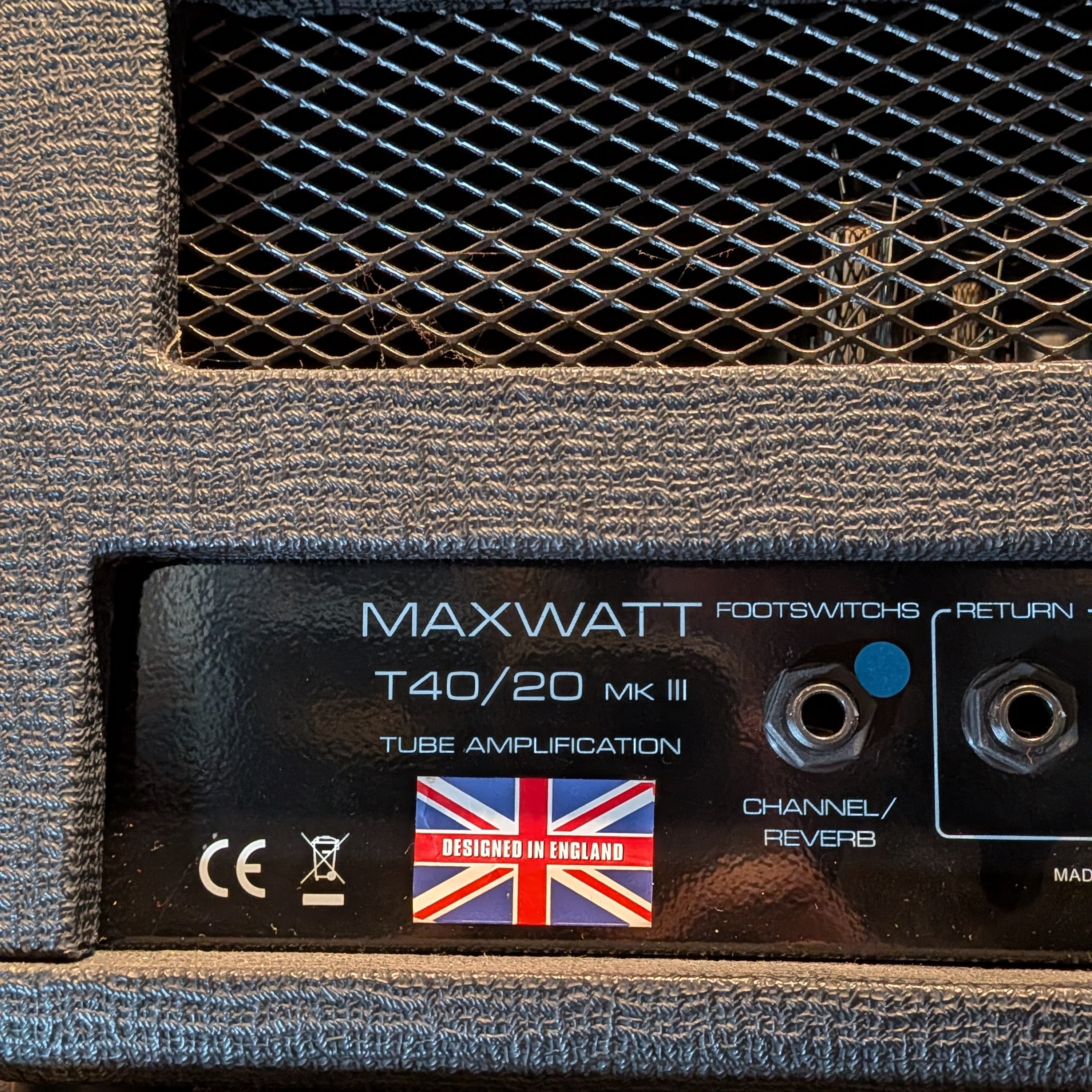 Hiwatt T40/20 MKIII Guitar Amp Head + Hiwatt HG112 Cabinet (Fane)