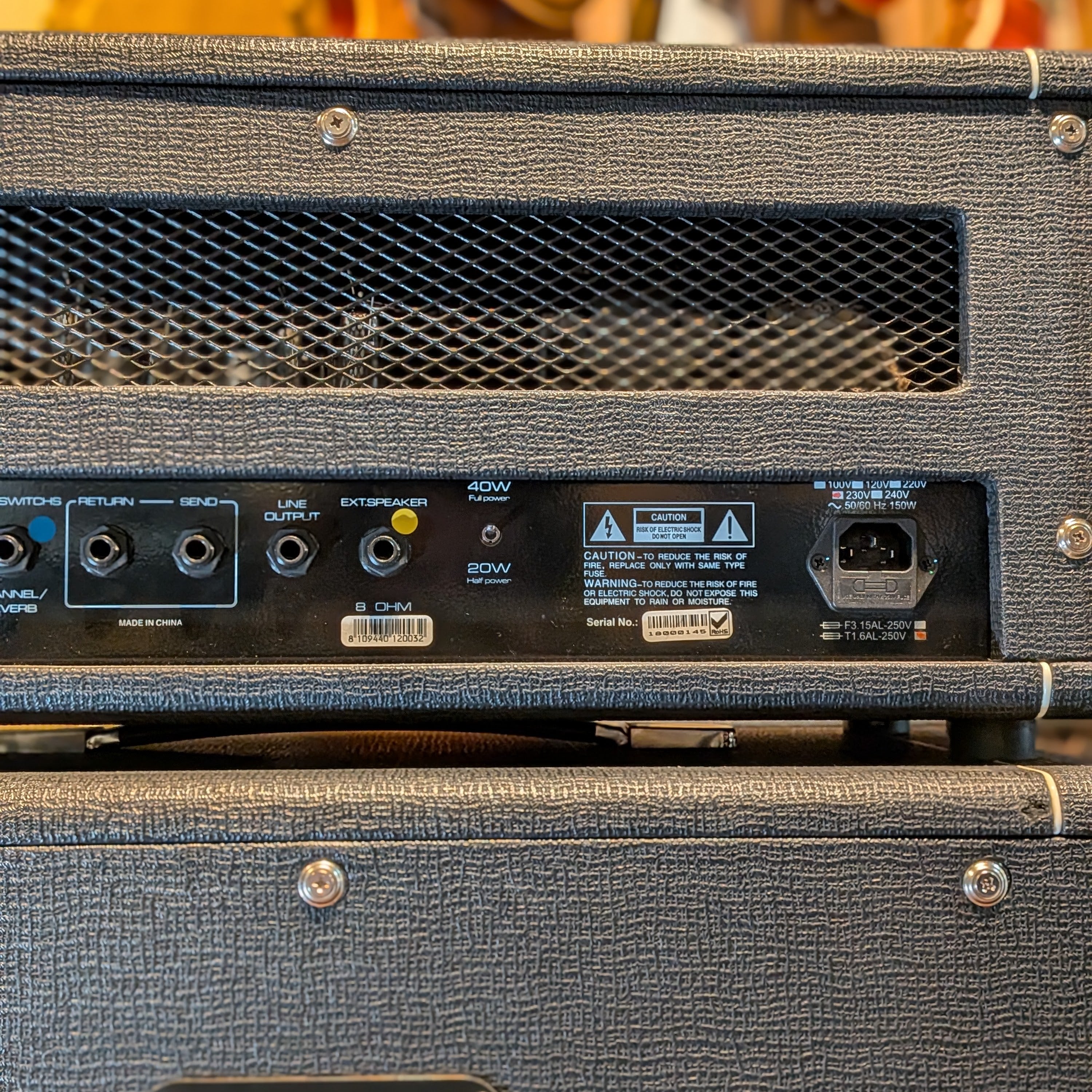 Hiwatt T40/20 MKIII Guitar Amp Head + Hiwatt HG112 Cabinet (Fane)