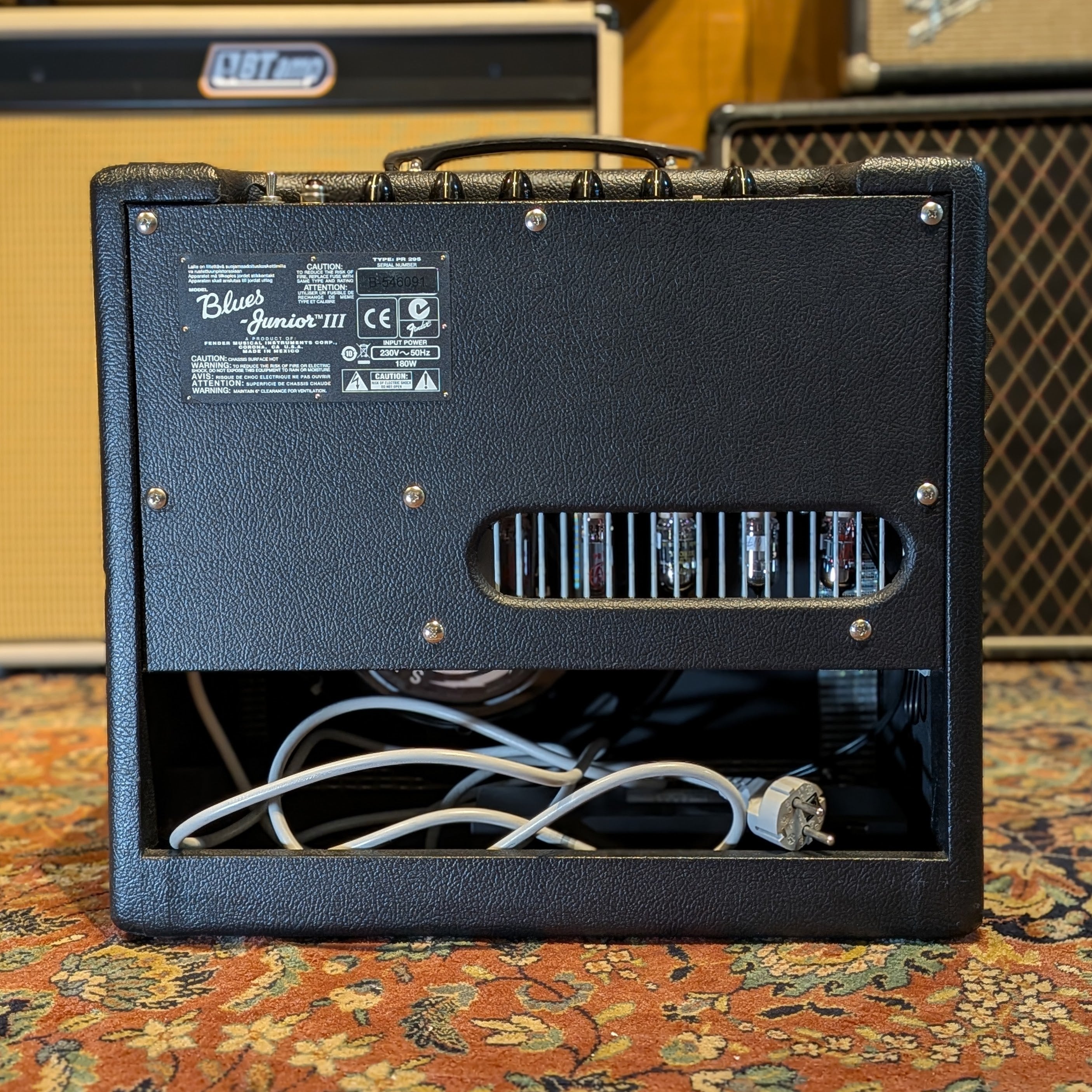 Fender Blues Junior III 15-Watt 1x12" Guitar Combo 2010 - 2017 - Black